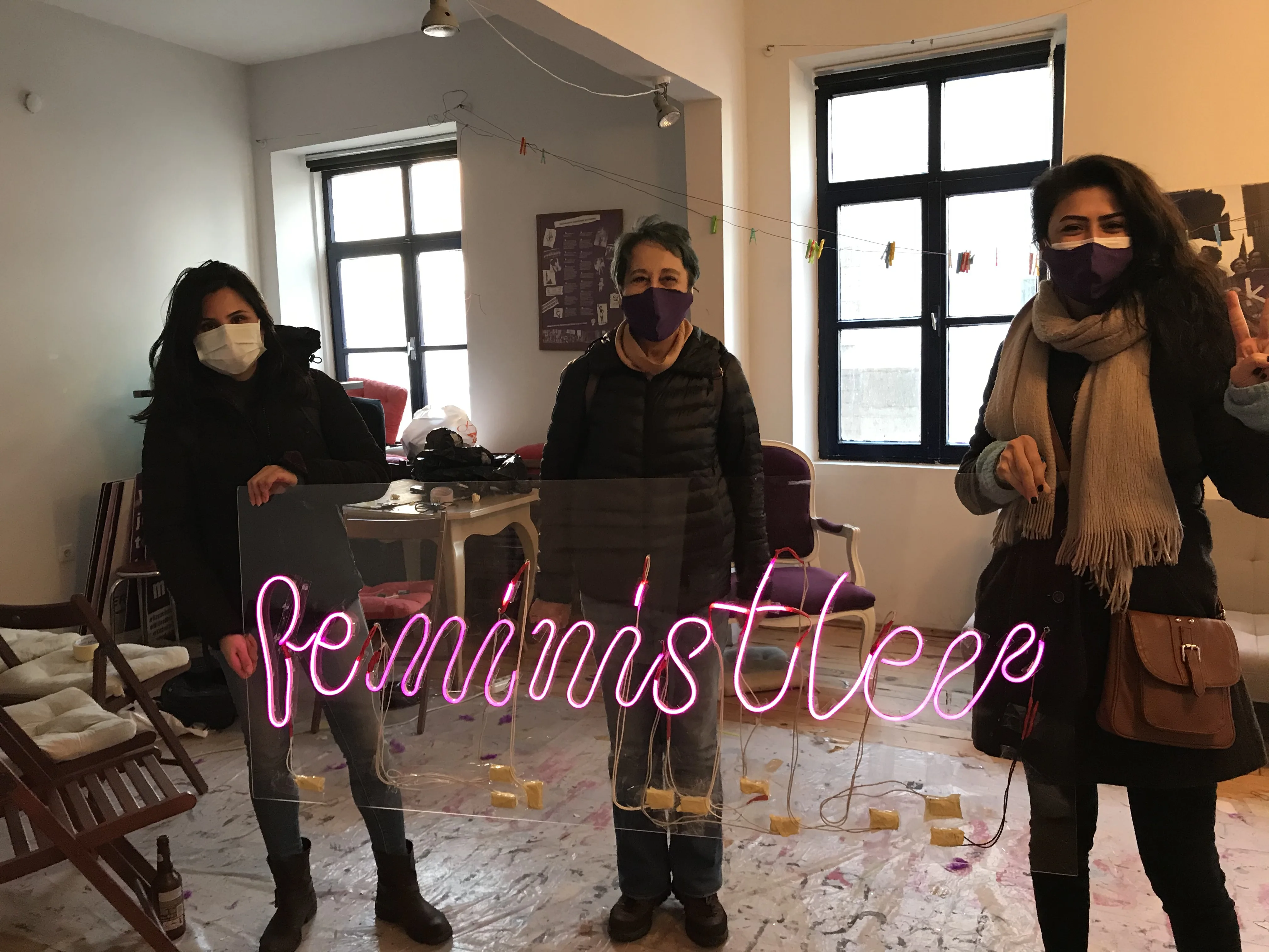 Feminist Gece Yuruyusu Hazirlik