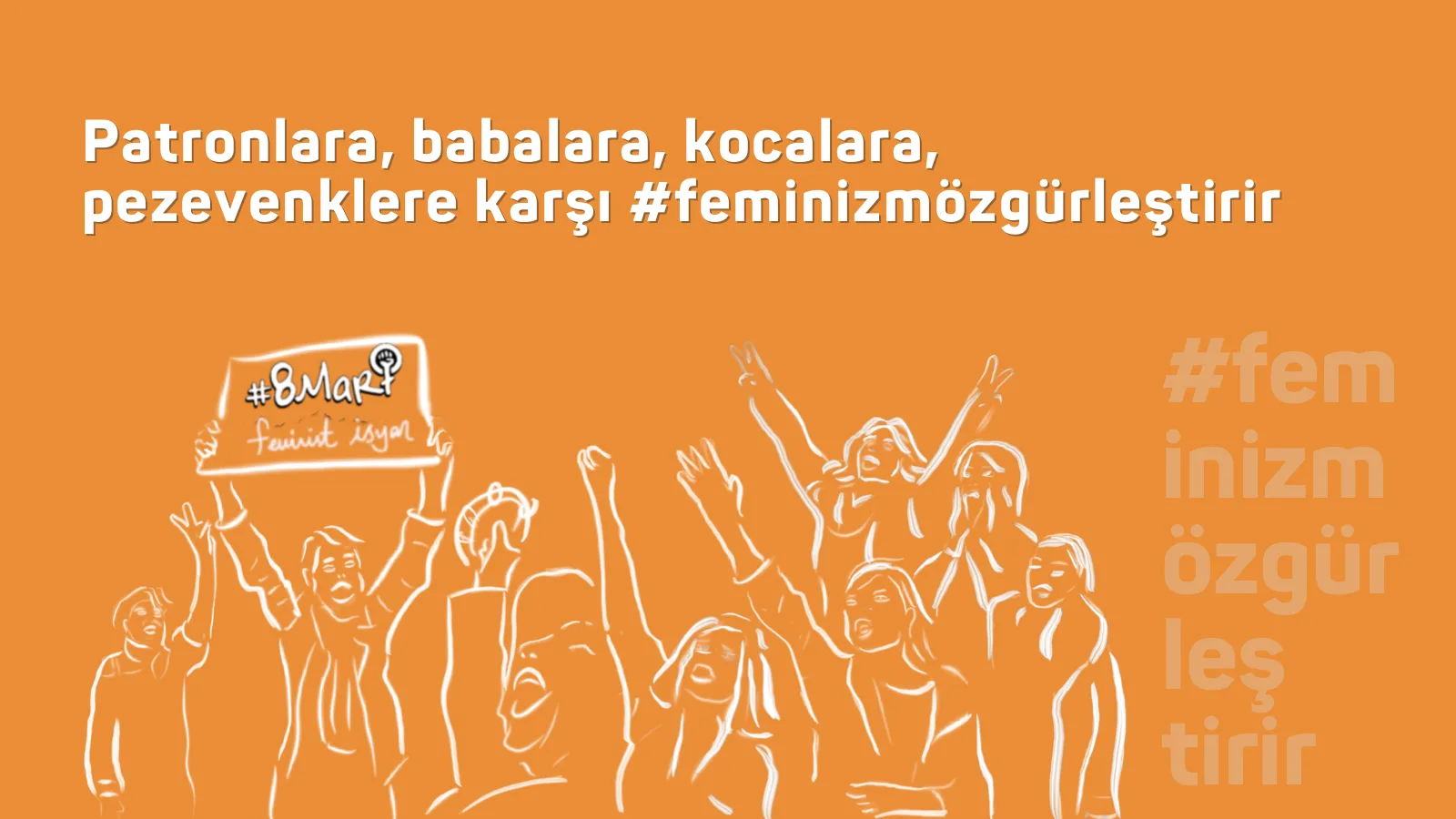 Feminist Gece Yuruyusu Sosyal Medya Gorsel