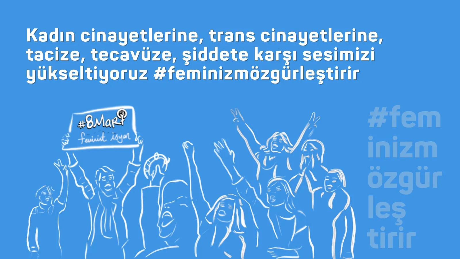 Feminist Gece Yuruyusu Sosyal Medya Gorsel