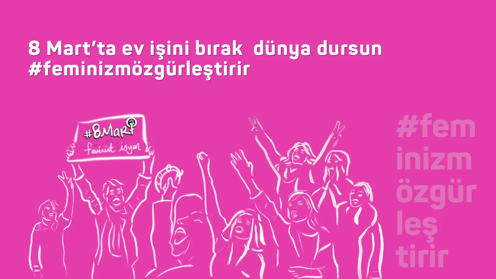 Feminist Gece Yuruyusu Sosyal Medya Gorsel