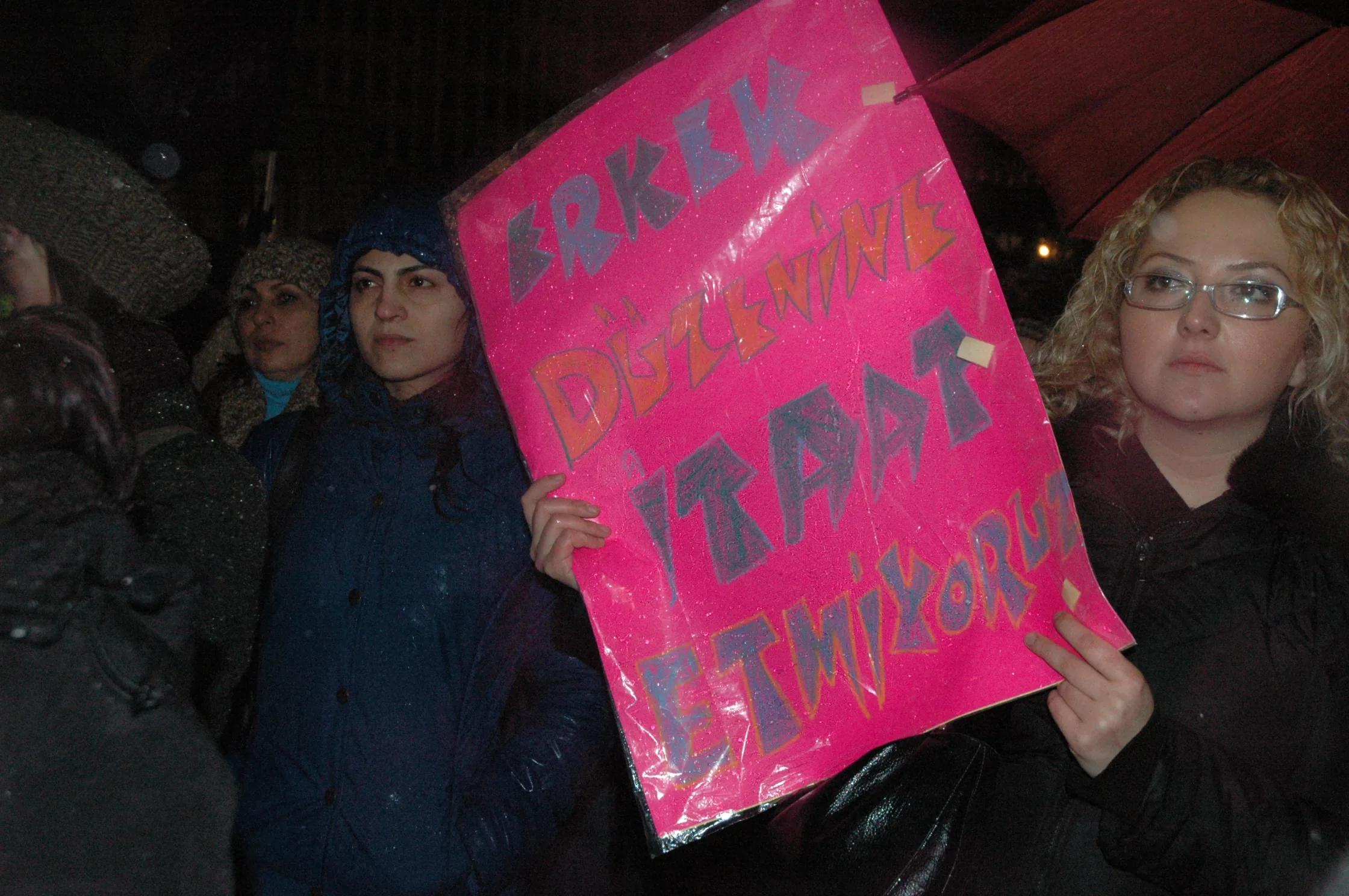8 Mart Feminist Gece Yürüyüşü / 2006 / Foto: Funda Ekin