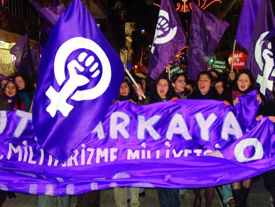 8 Mart Feminist Gece Yürüyüşü / 2007 / Foto: Bilinmiyor
