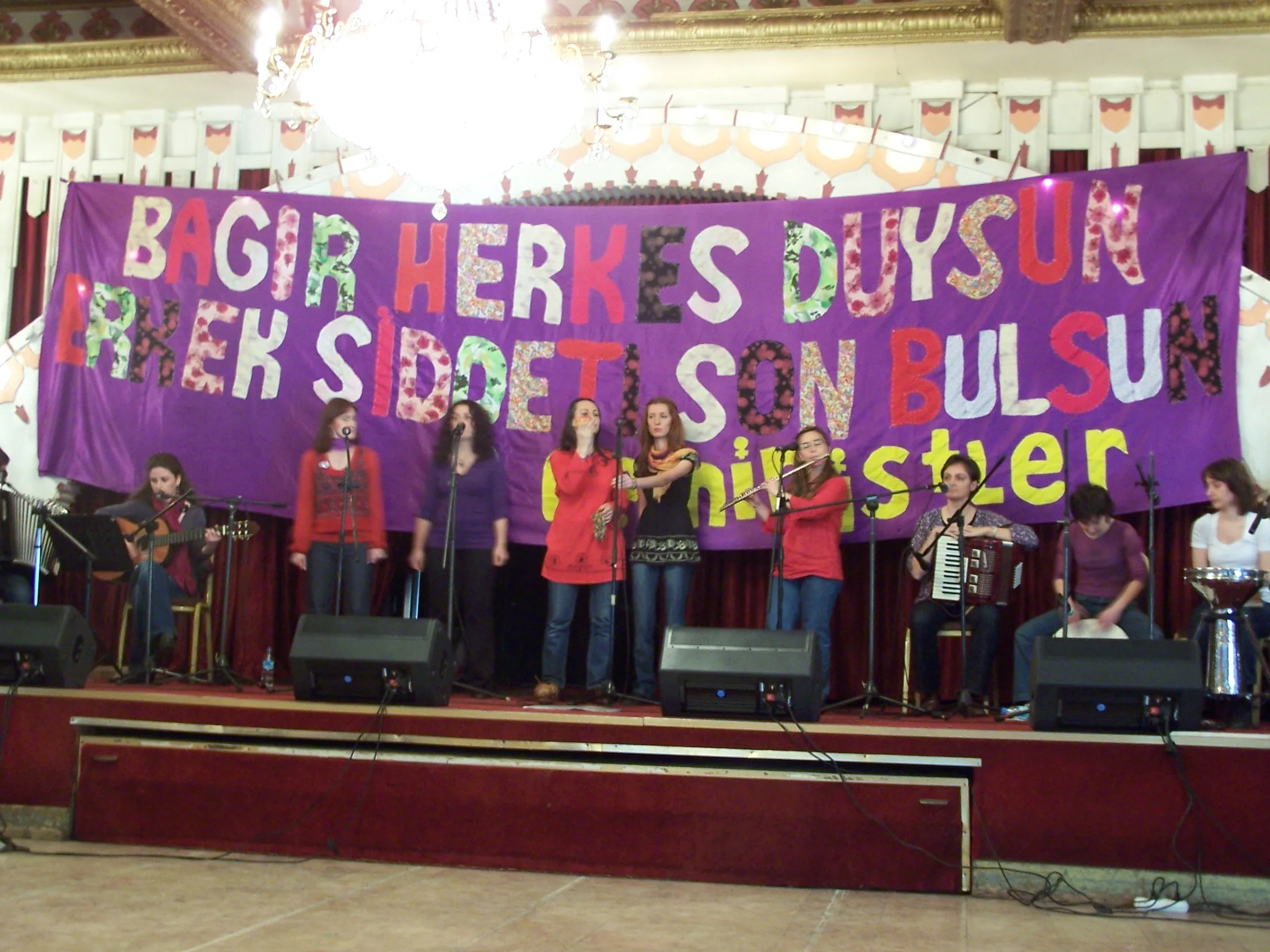9 Mart Feminist Şenlik / 2008 / Foto: Banu Demiroğlu