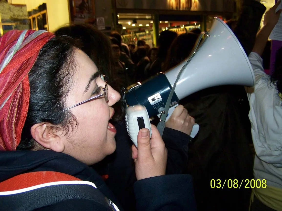 8 Mart Feminist Gece Yürüyüşü / 2008 / Foto: Bahar Çelik