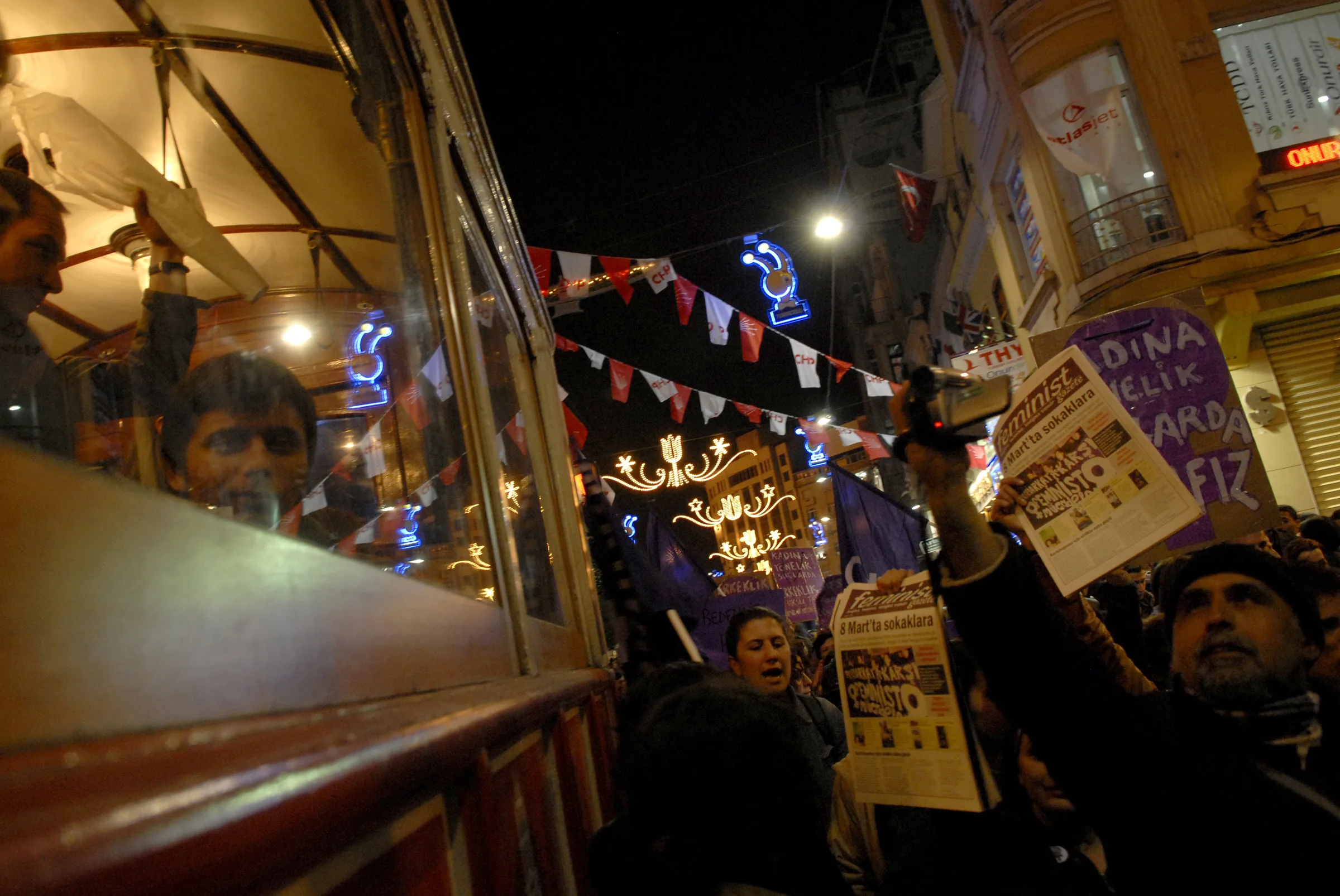 8 Mart Feminist Gece Yürüyüşü / 2008 / Foto: Serra Akcan