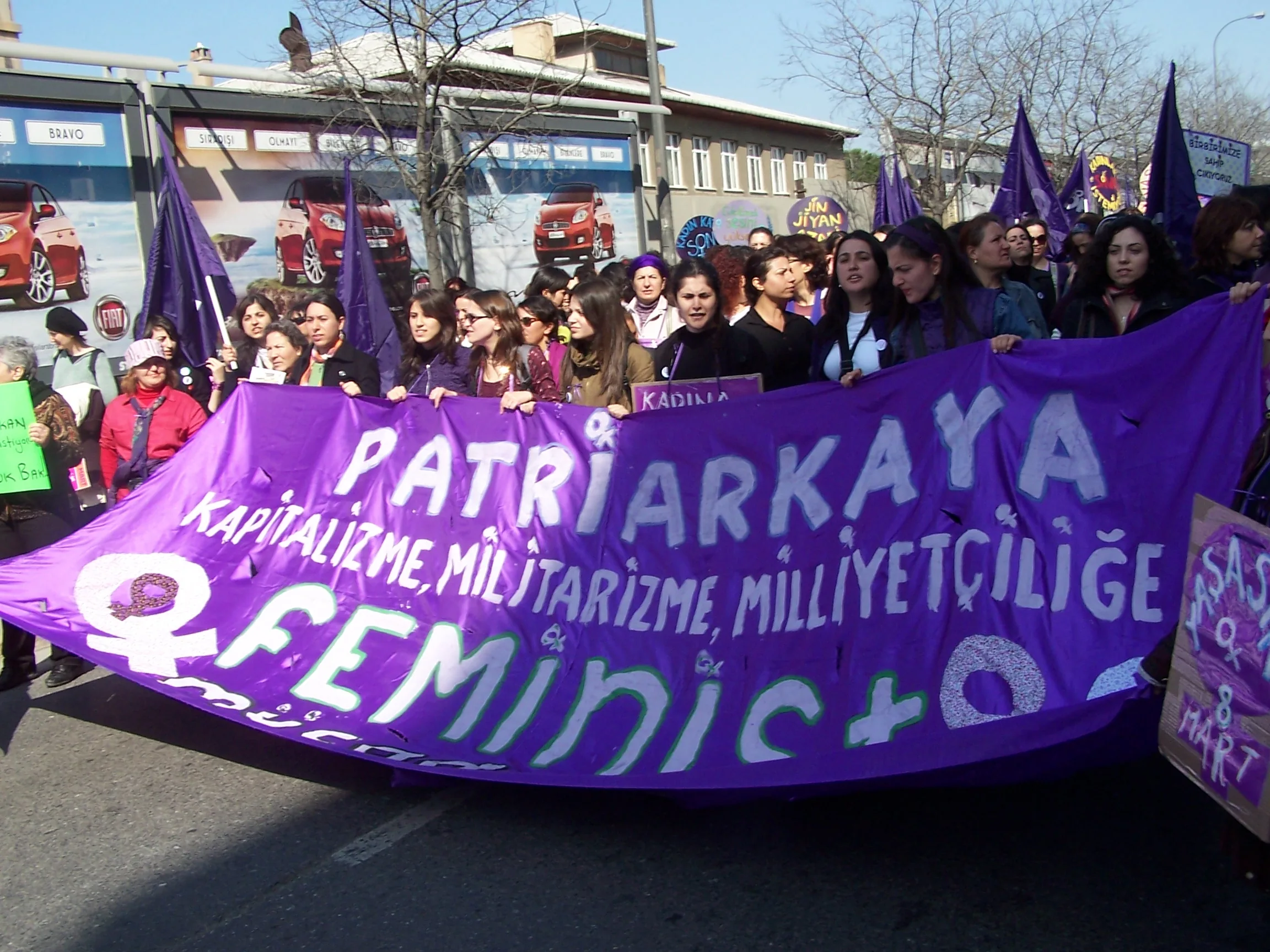 8 Mart Gündüz Mitingi, Kadıköy / 2008 / Foto: Banu Demiroğlu