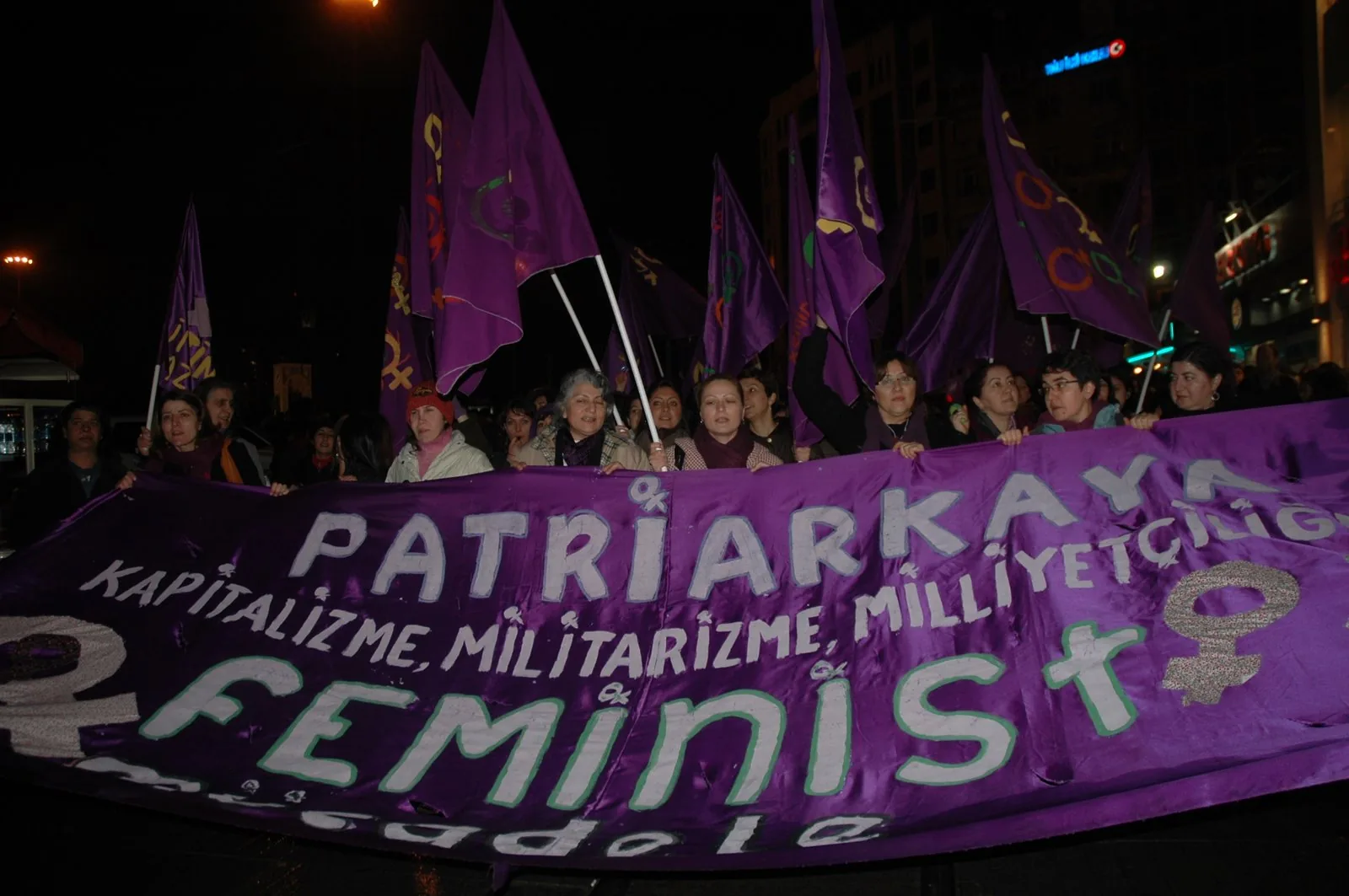 8 Mart Feminist Gece Yürüyüşü / 2009 / Foto: Funda Ekin