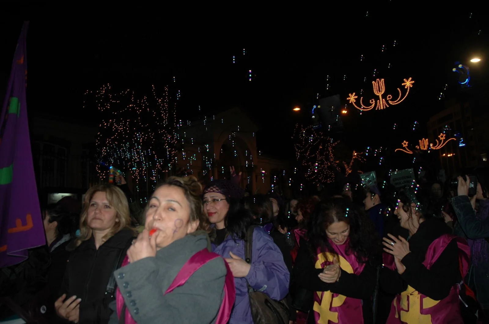 8 Mart Feminist Gece Yürüyüşü / 2009 / Foto: Funda Ekin