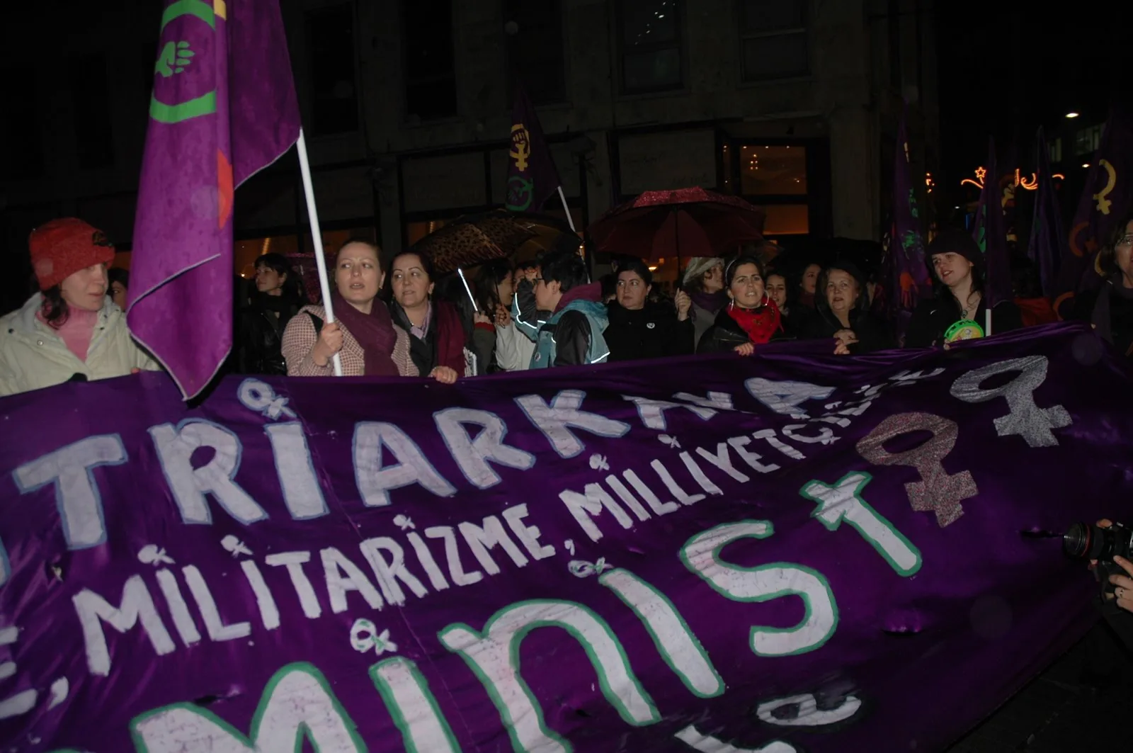8 Mart Feminist Gece Yürüyüşü / 2009 / Foto: Funda Ekin