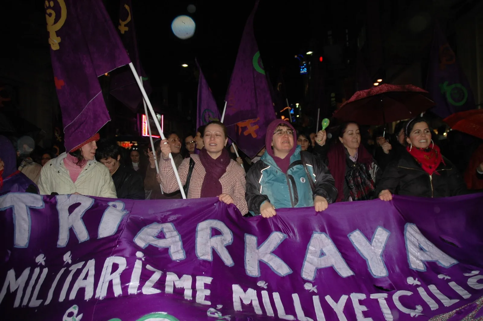 8 Mart Feminist Gece Yürüyüşü / 2009 / Foto: Funda Ekin