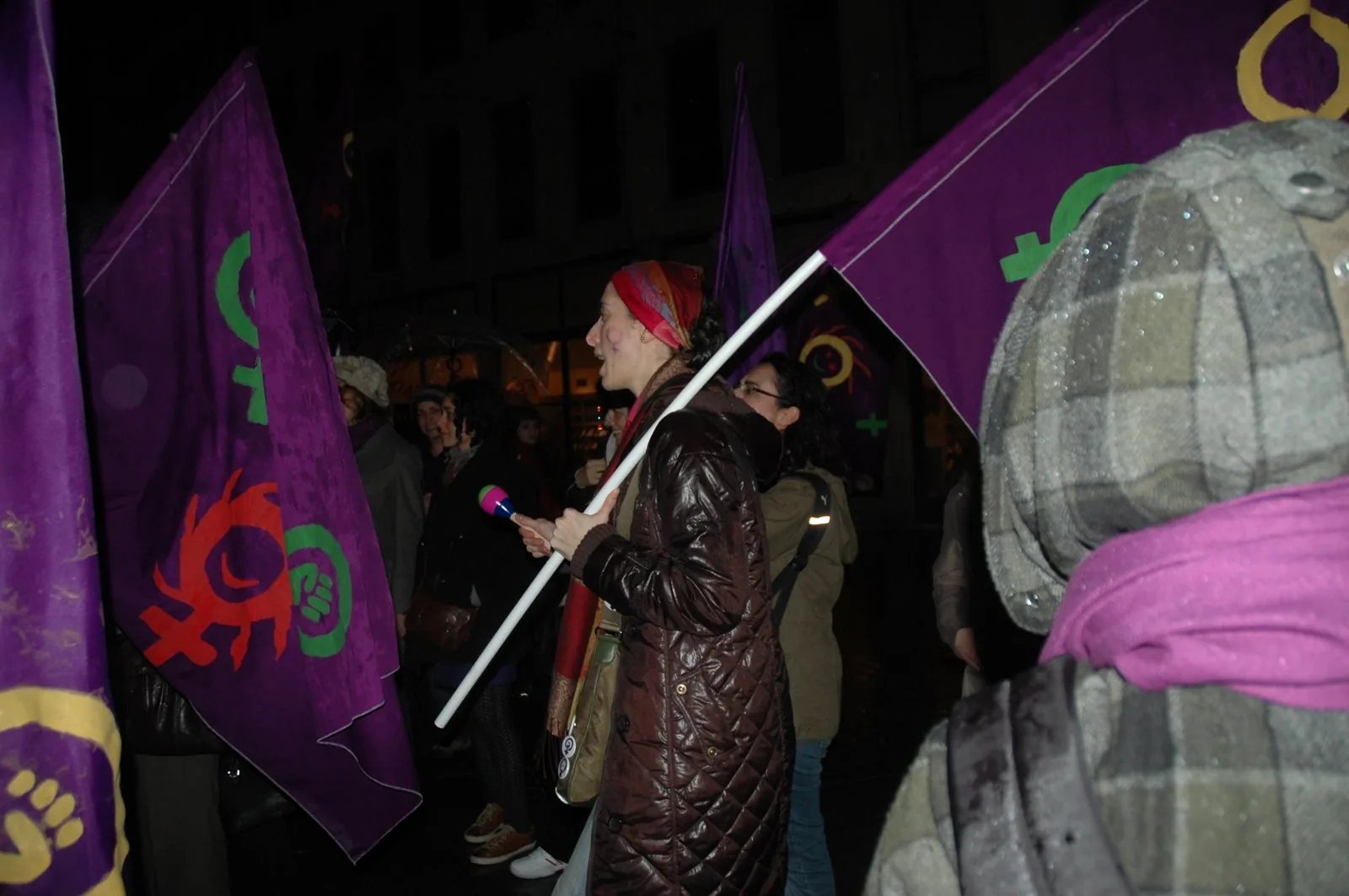 8 Mart Feminist Gece Yürüyüşü / 2009 / Foto: Funda Ekin