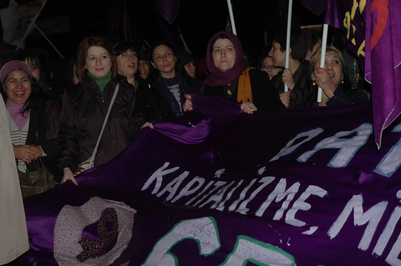 8 Mart Feminist Gece Yürüyüşü / 2009 / Foto: Funda Ekin