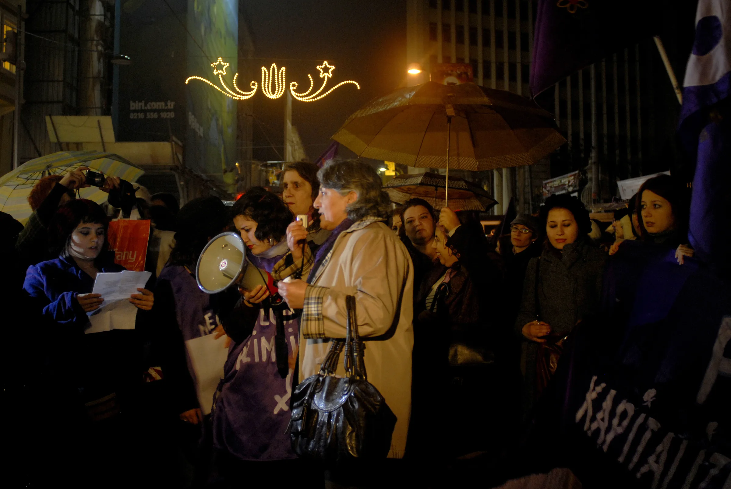 8 Mart Feminist Gece Yürüyüşü / 2009 / Foto: Funda Ekin