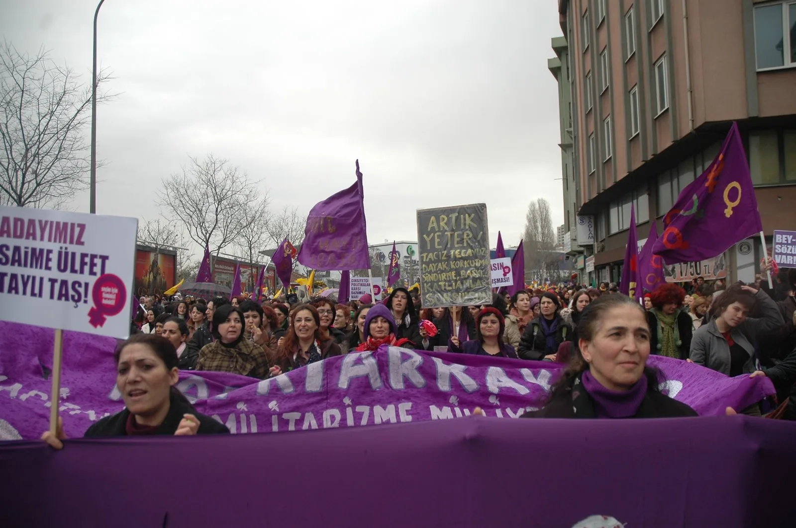 8 Mart Gündüz Mitingi, Kadıköy / 2009 / Foto: Bilinmiyor