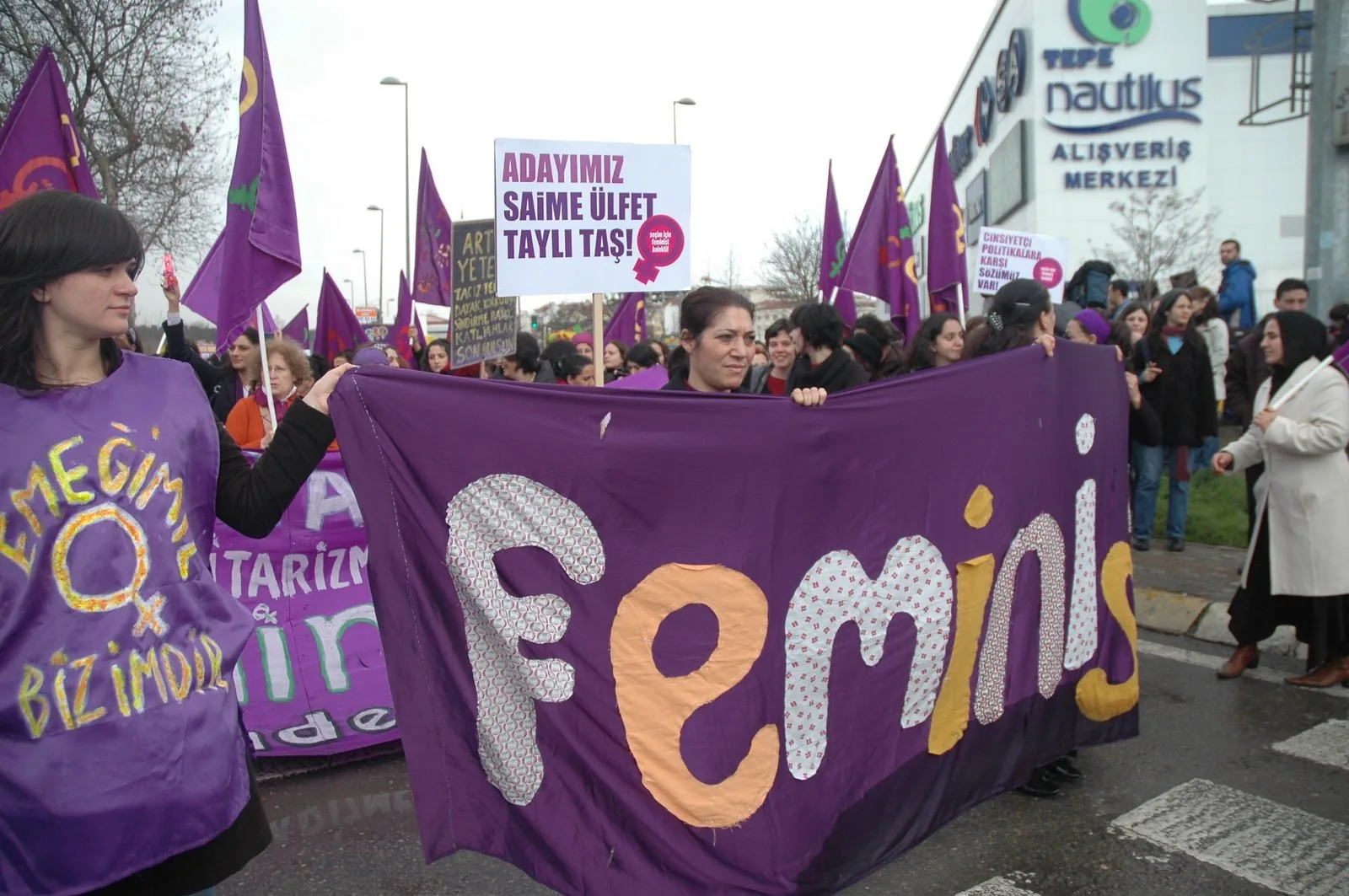 8 Mart Gündüz Mitingi, Kadıköy / 2009 / Foto: Bilinmiyor