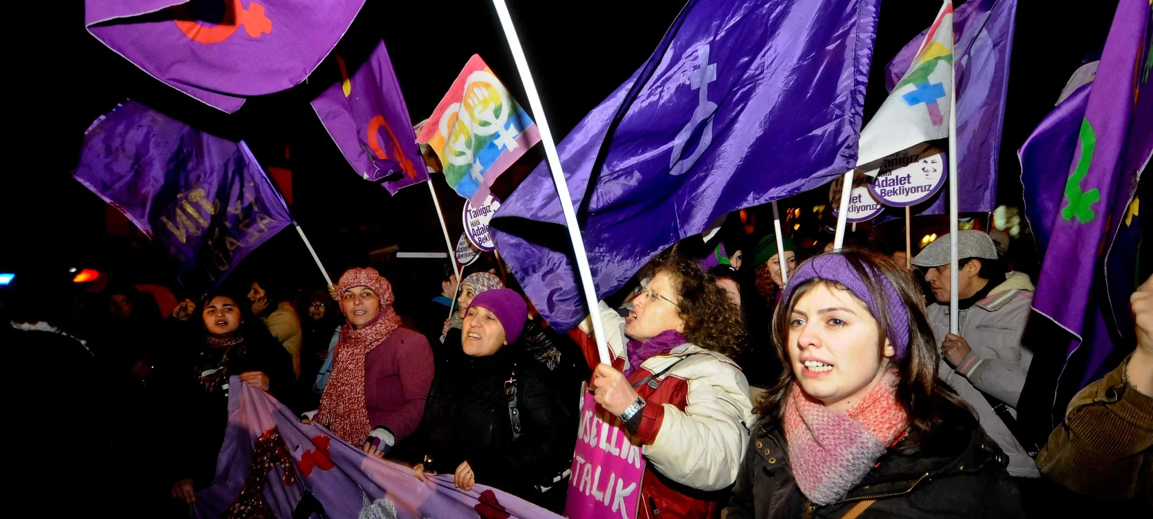 8 Mart Feminist Gece Yürüyüşü / 2010 / Foto Akbaba
