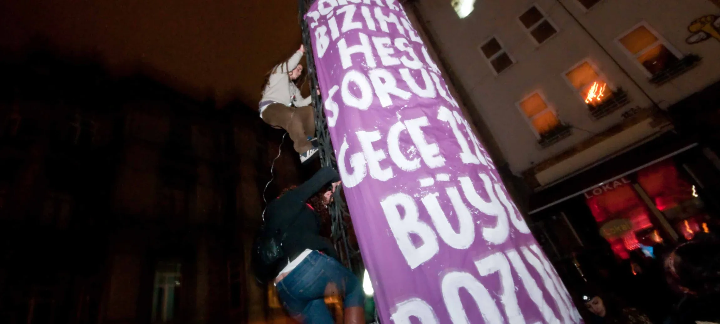 8 Mart Feminist Gece Yürüyüşü / 2010 / Foto Akbaba