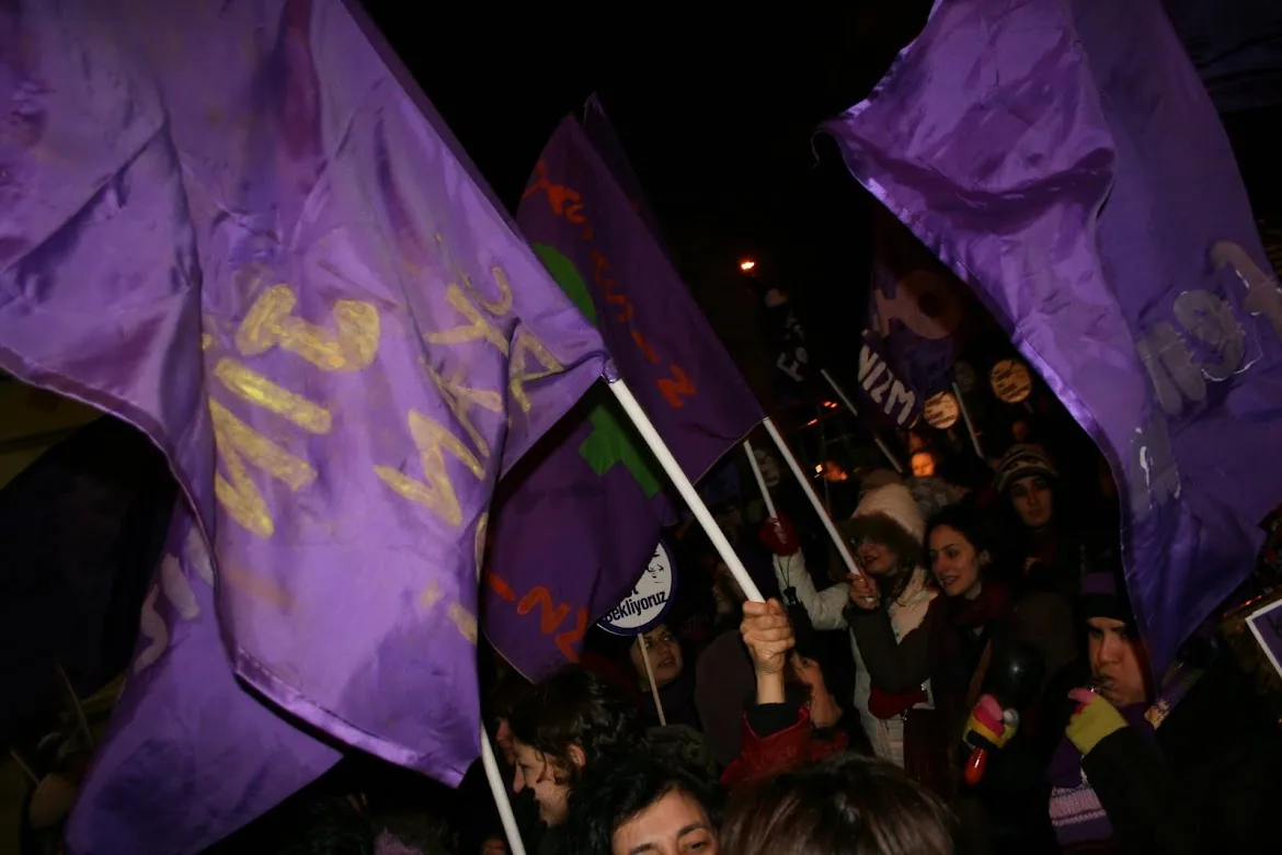 8 Mart Feminist Gece Yürüyüşü / 2010 / Foto: Özlem Kaya