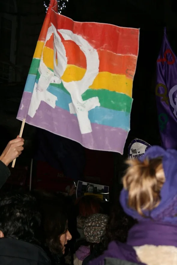 8 Mart Feminist Gece Yürüyüşü / 2010 / Foto: Özlem Kaya