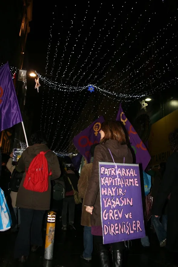 8 Mart Feminist Gece Yürüyüşü / 2010 / Foto: Özlem Kaya