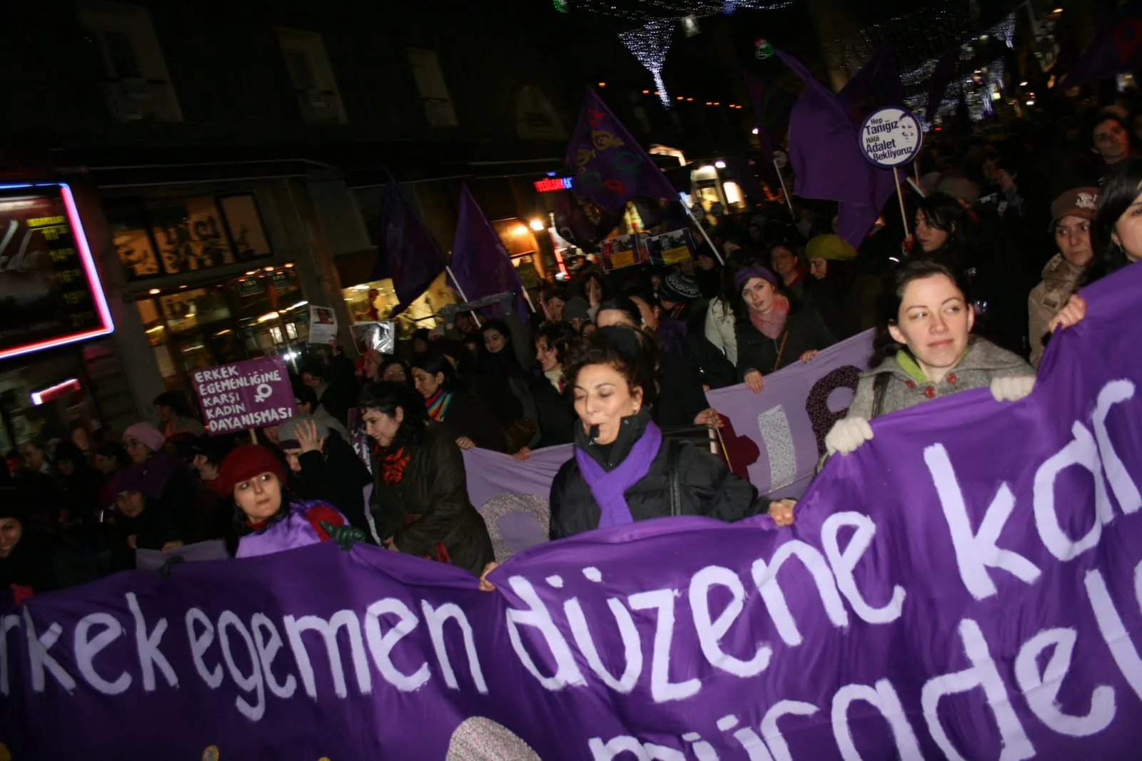 8 Mart Feminist Gece Yürüyüşü / 2010 / Foto: Özlem Kaya