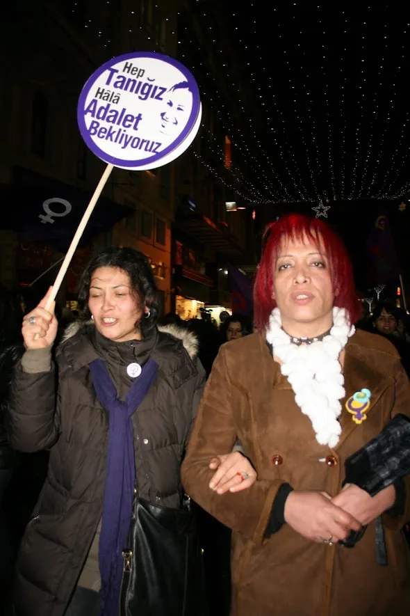 8 Mart Feminist Gece Yürüyüşü / 2010 / Foto: Özlem Kaya
