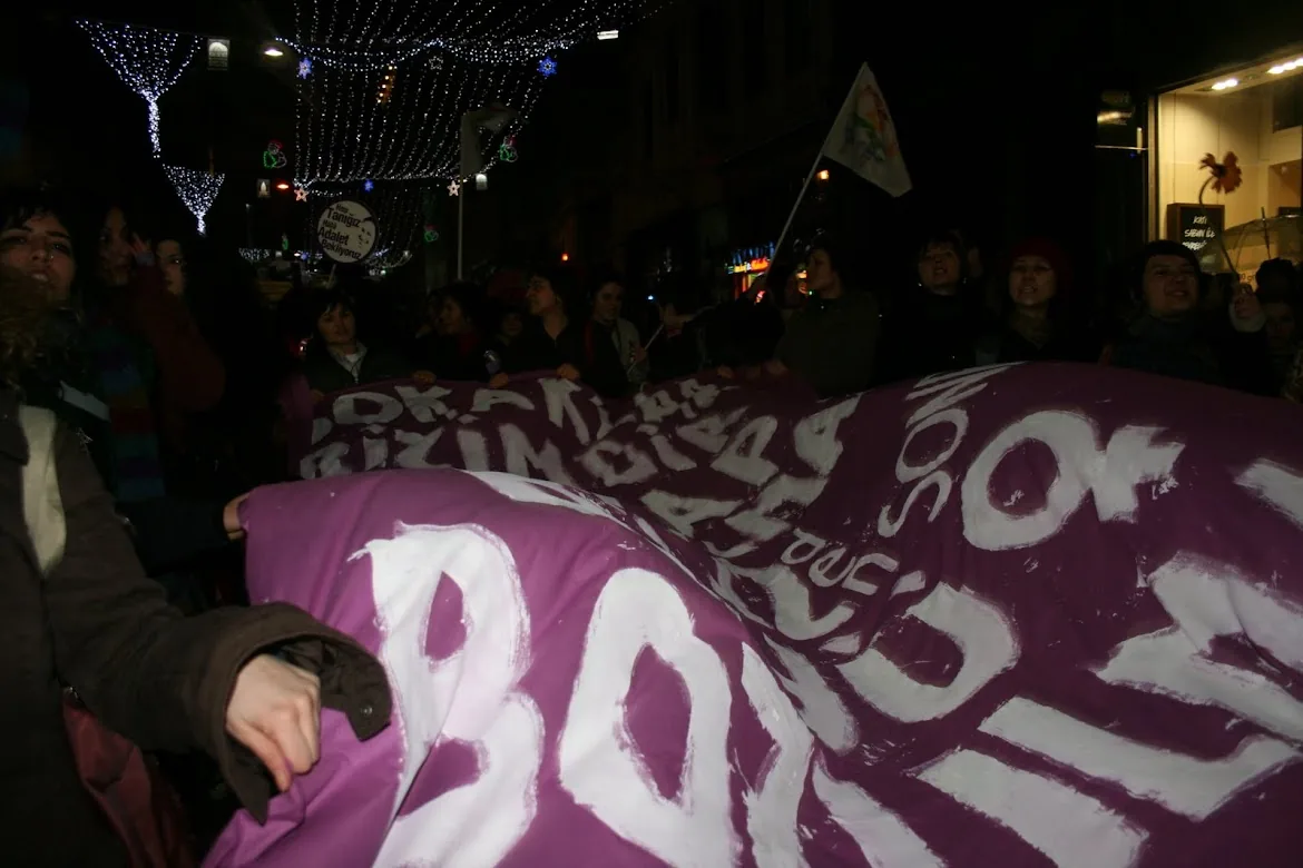8 Mart Feminist Gece Yürüyüşü / 2010 / Foto: Özlem Kaya
