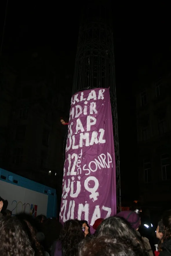 8 Mart Feminist Gece Yürüyüşü / 2010 / Foto: Özlem Kaya