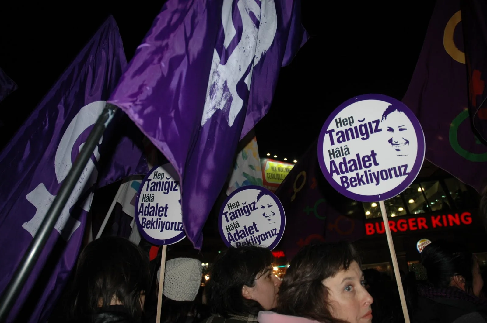 8 Mart Feminist Gece Yürüyüşü / 2010 / Foto: Funda Ekin