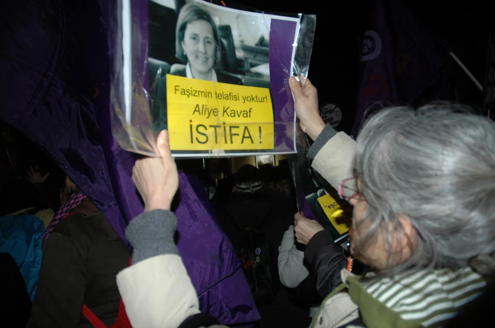 8 Mart Feminist Gece Yürüyüşü / 2010 / Foto: Funda Ekin