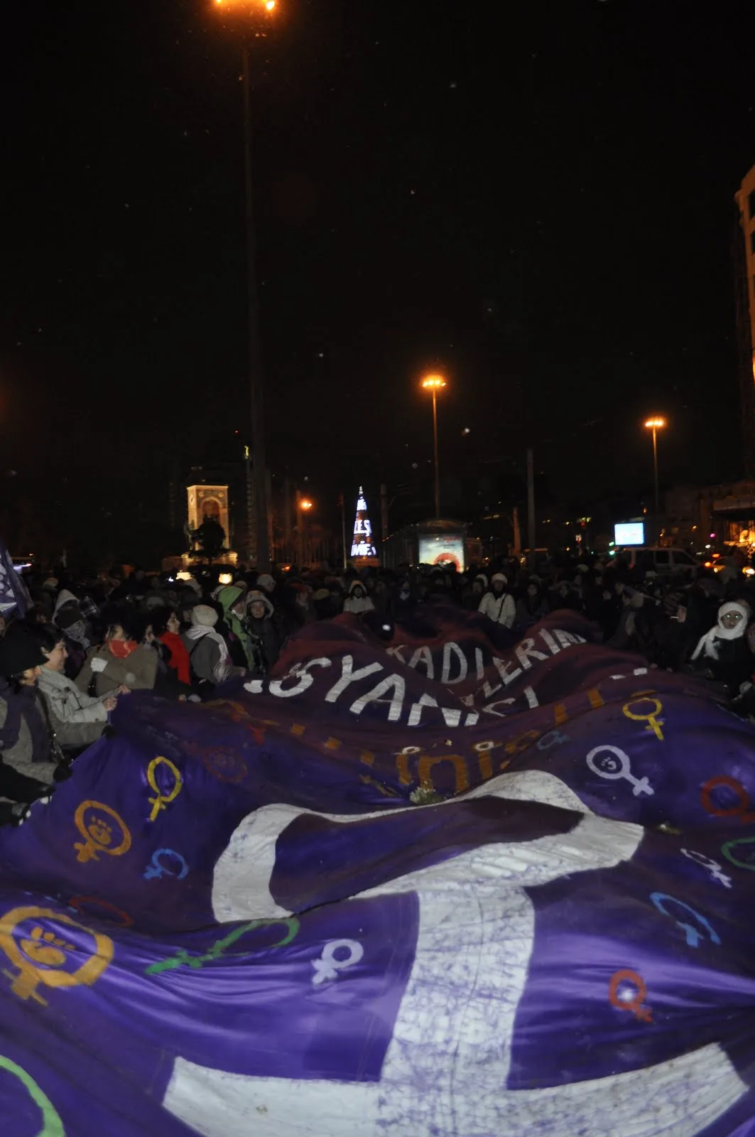 8 Mart Feminist Gece Yürüyüşü / 2011 / Foto: Banu Demiroğlu