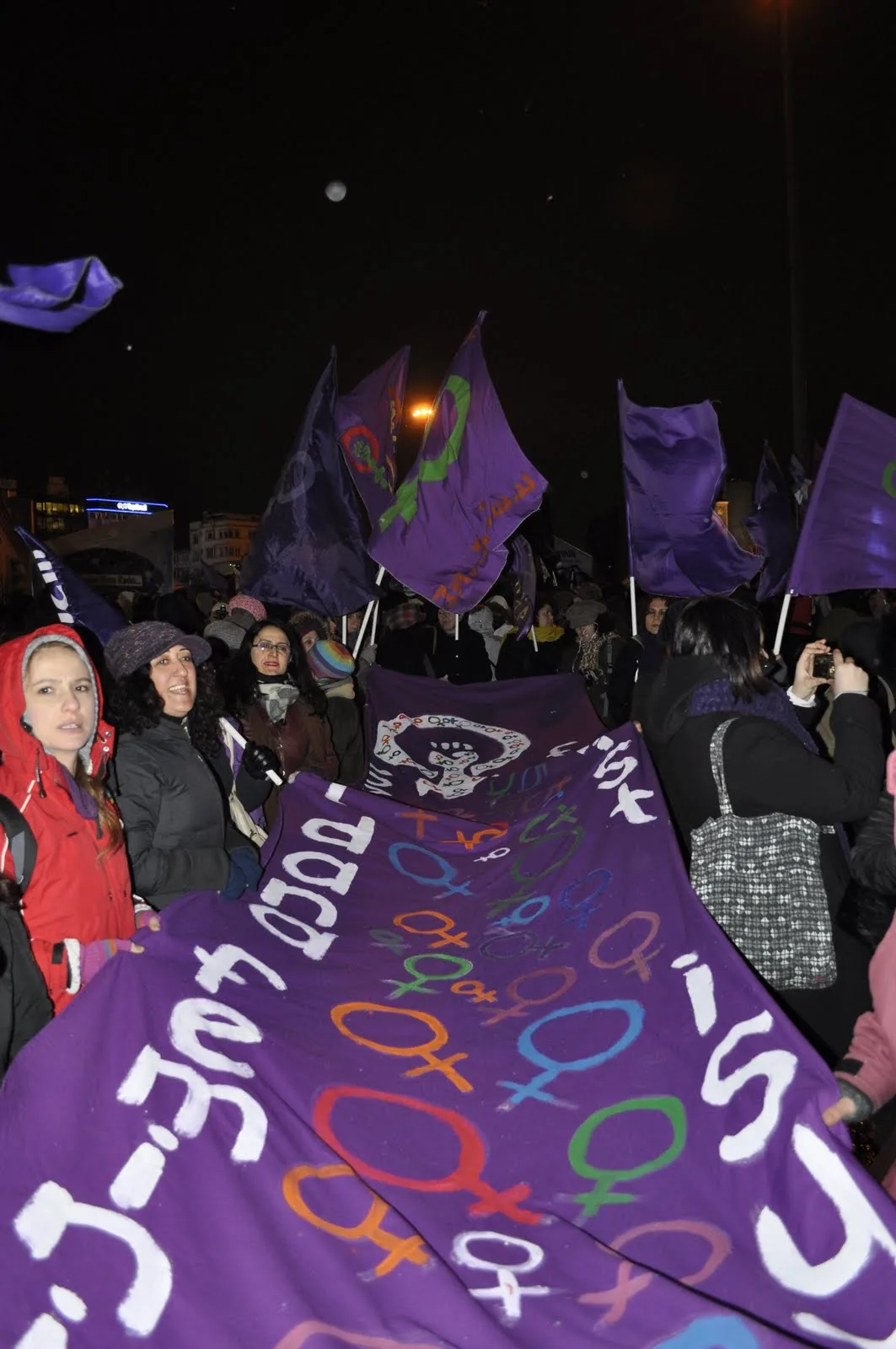 8 Mart Feminist Gece Yürüyüşü / 2011 / Foto: Banu Demiroğlu