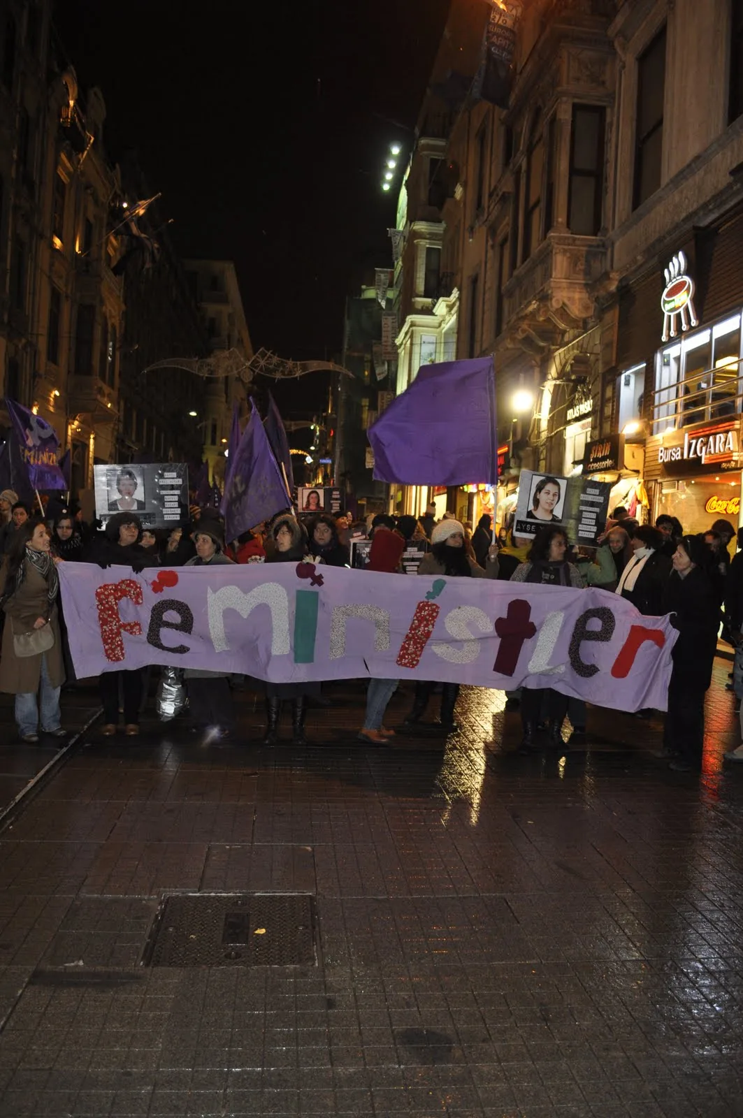 8 Mart Feminist Gece Yürüyüşü / 2011 / Foto: Banu Demiroğlu