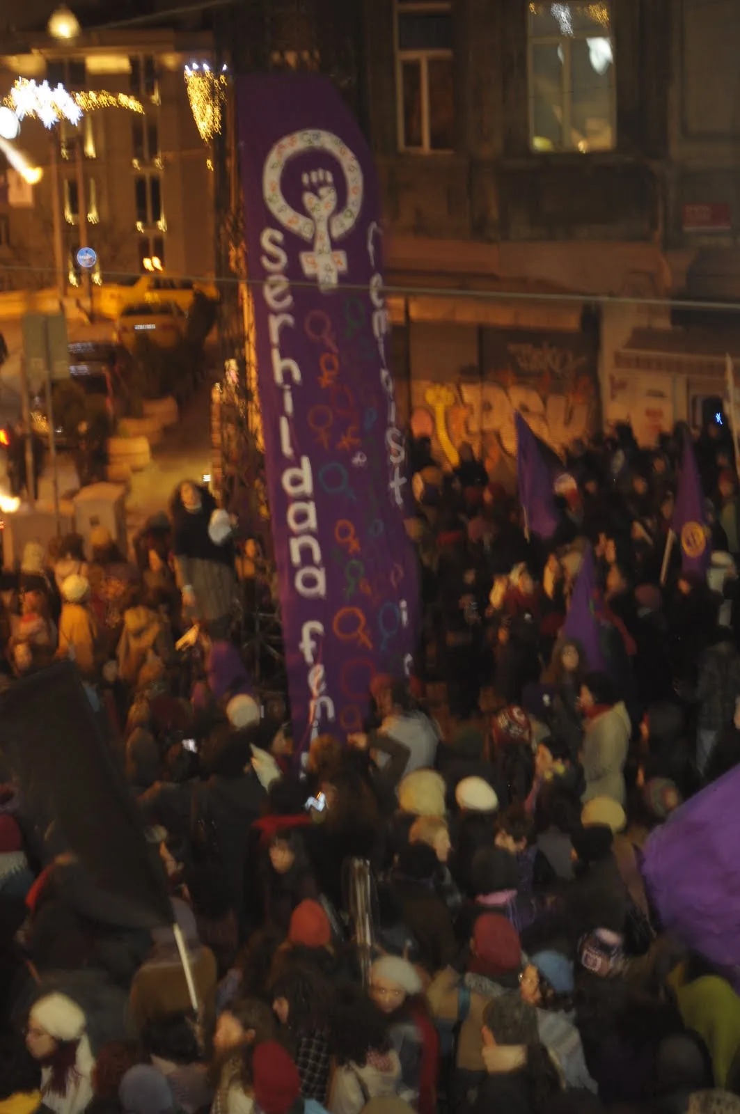 8 Mart Feminist Gece Yürüyüşü / 2011 / Foto: Banu Demiroğlu
