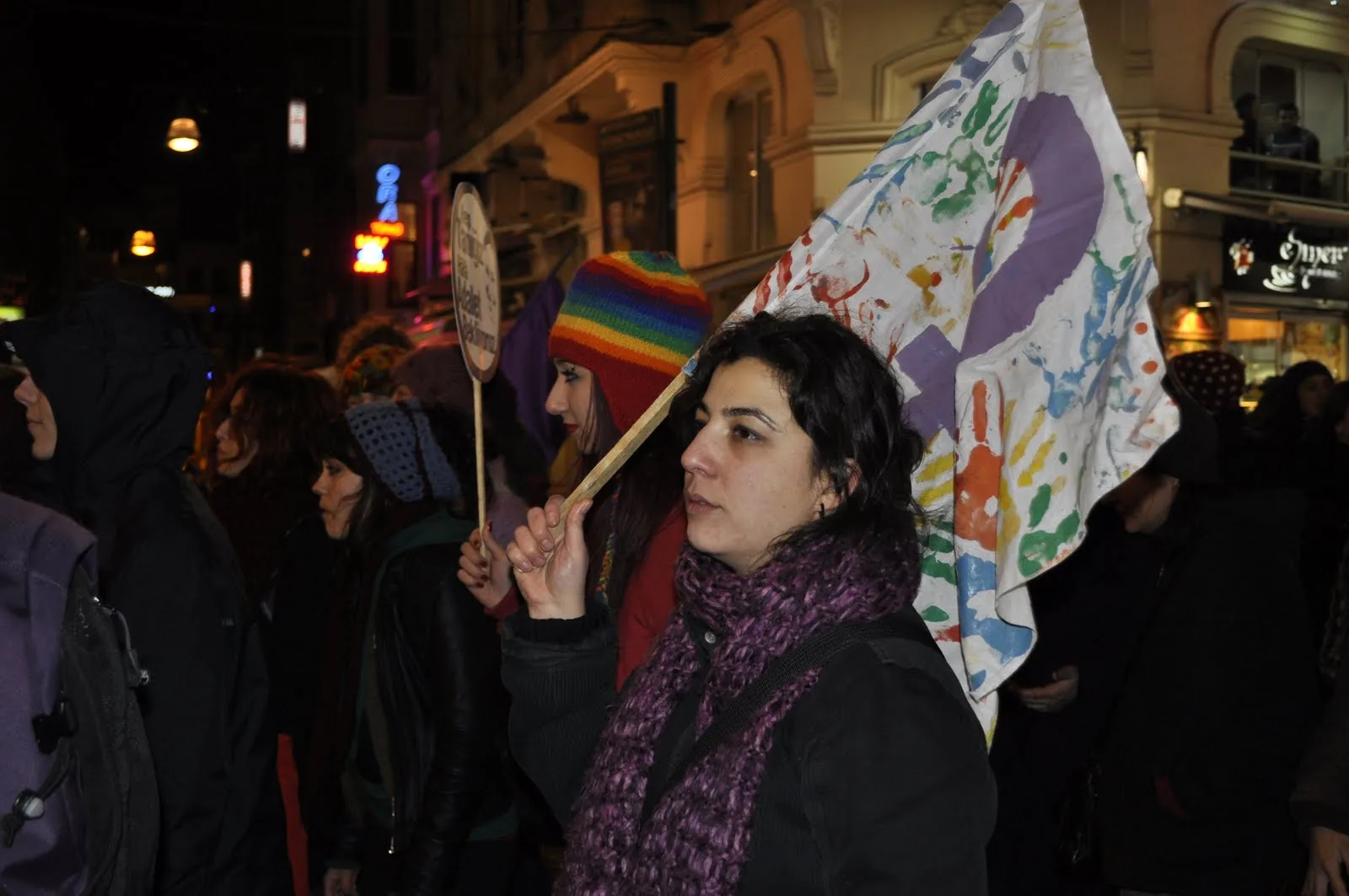 8 Mart Feminist Gece Yürüyüşü / 2011 / Foto: Banu Demiroğlu