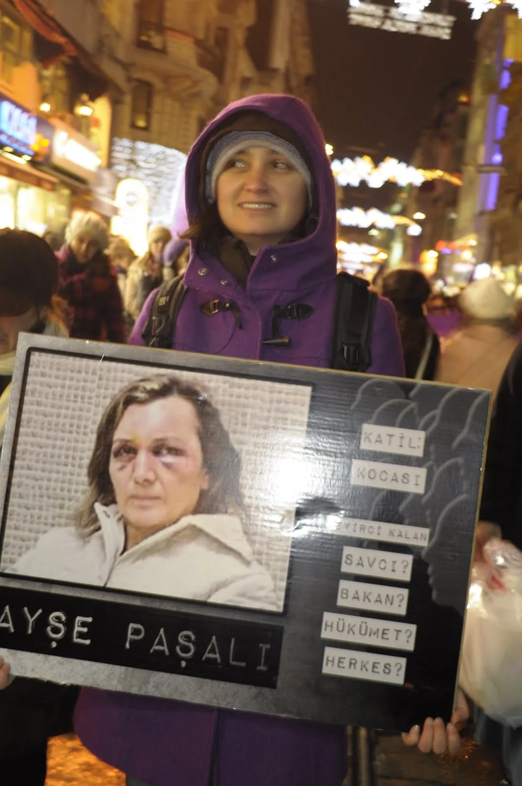 8 Mart Feminist Gece Yürüyüşü / 2011 / Foto: Banu Demiroğlu