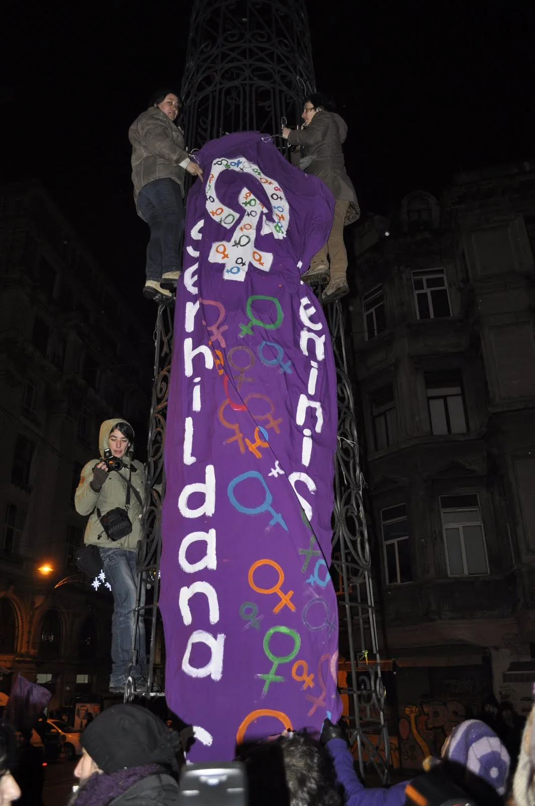 8 Mart Feminist Gece Yürüyüşü / 2011 / Foto: Banu Demiroğlu
