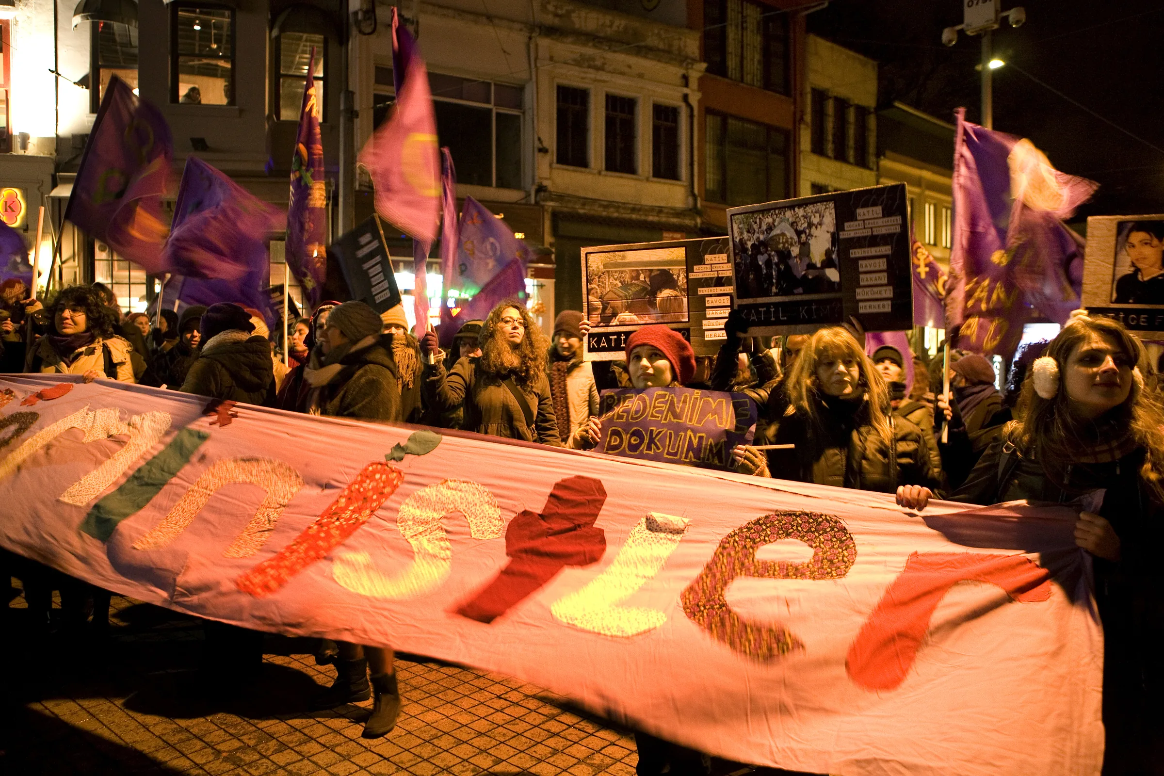 8 Mart Feminist Gece Yürüyüşü / 2011 / Foto: Serra Akcan