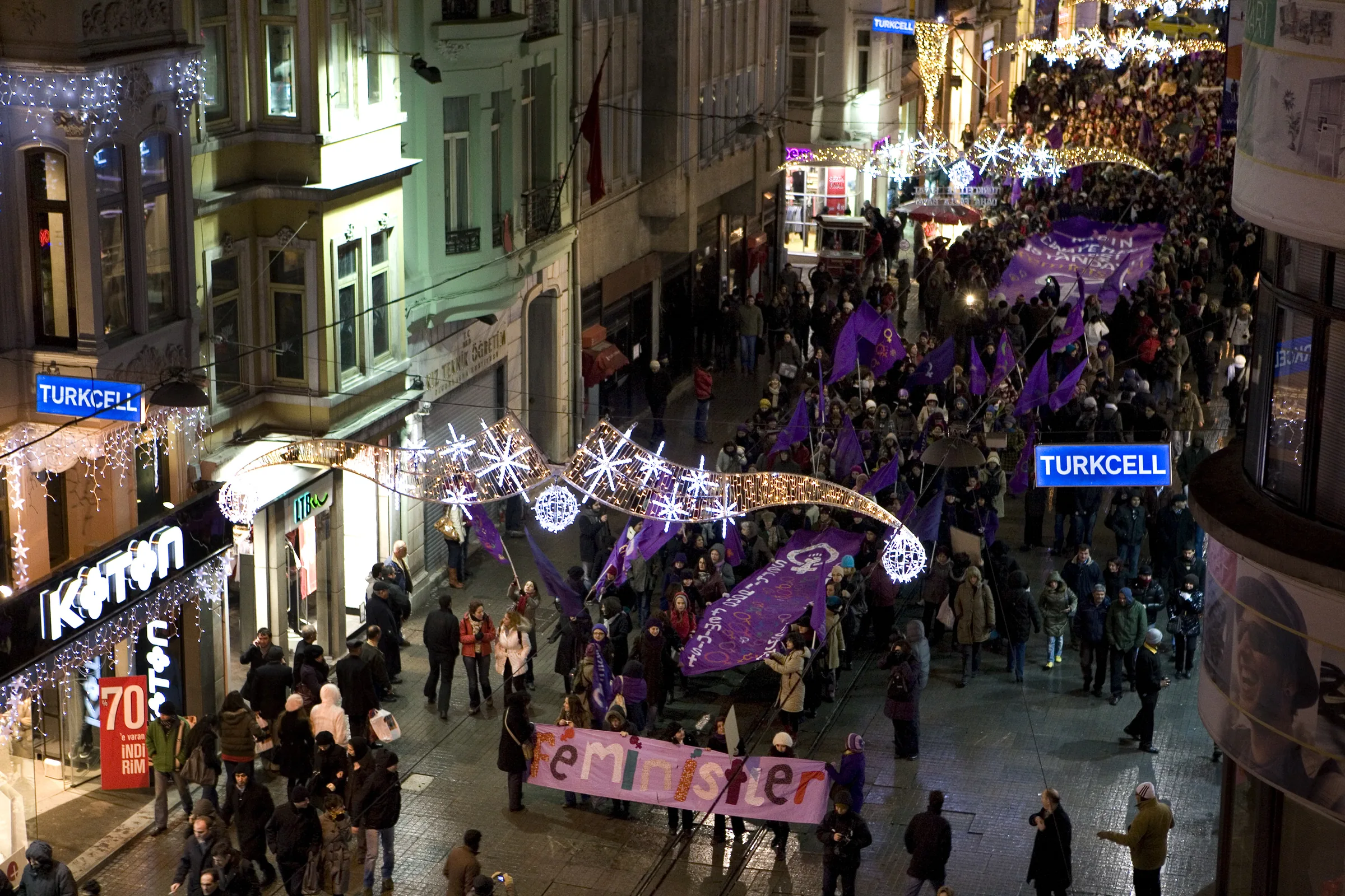8 Mart Feminist Gece Yürüyüşü / 2011 / Foto: Serra Akcan