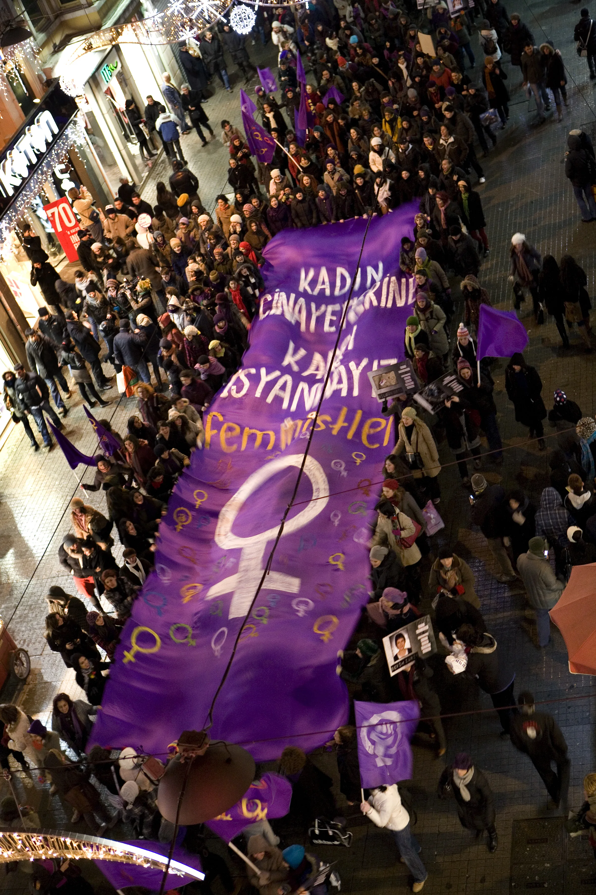 8 Mart Feminist Gece Yürüyüşü / 2011 / Foto: Serra Akcan