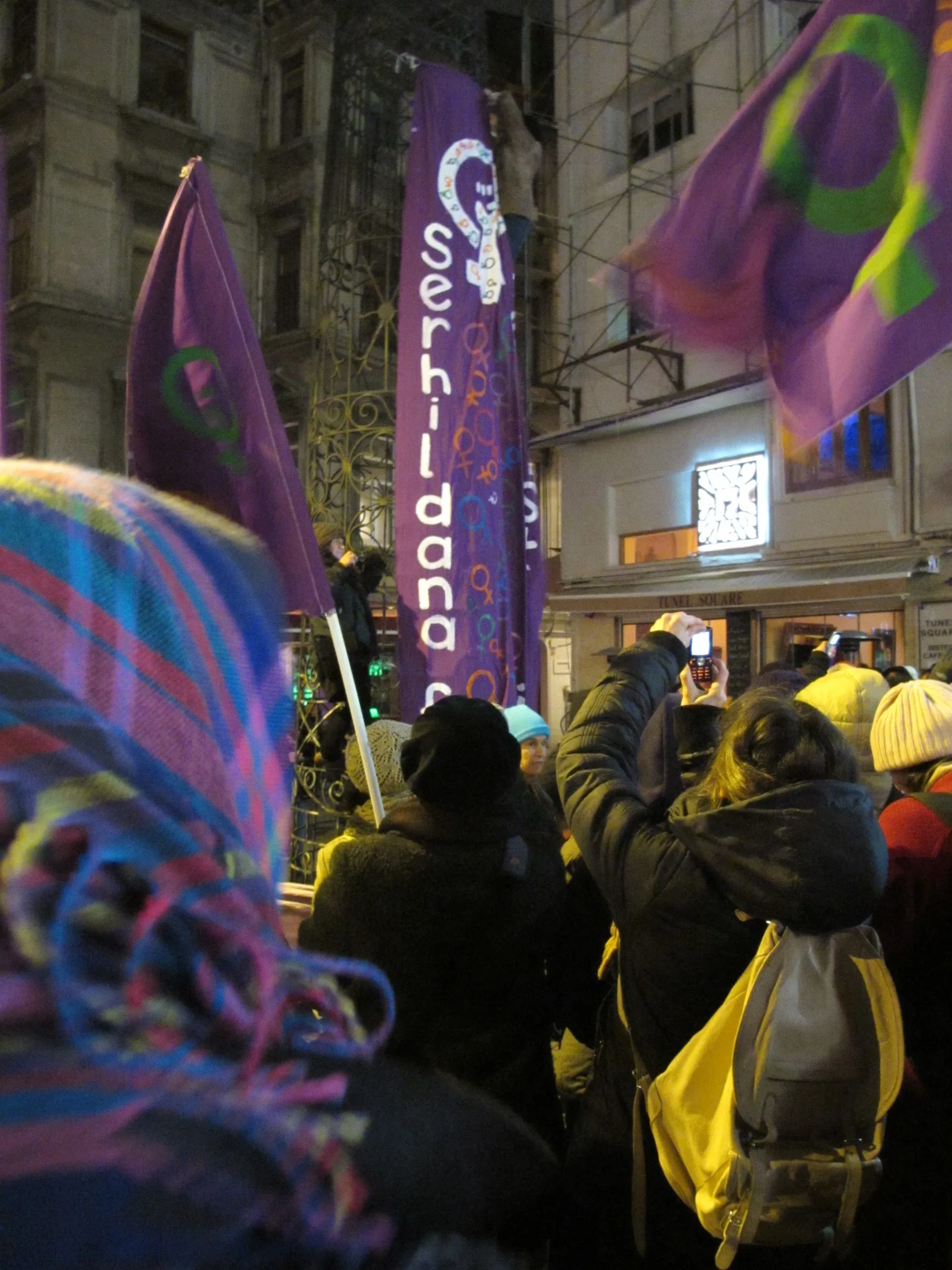 8 Mart Feminist Gece Yürüyüşü / 2011 / Foto: KİH-YÇ arşivi