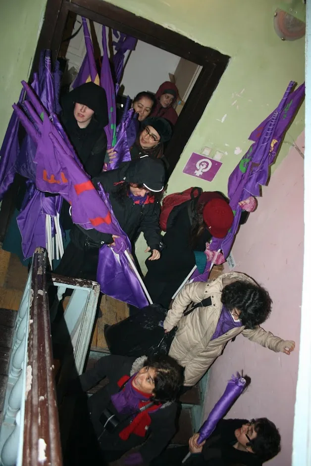 8 Mart Feminist Gece Yürüyüşü / 2011 / Foto: Bilinmiyor