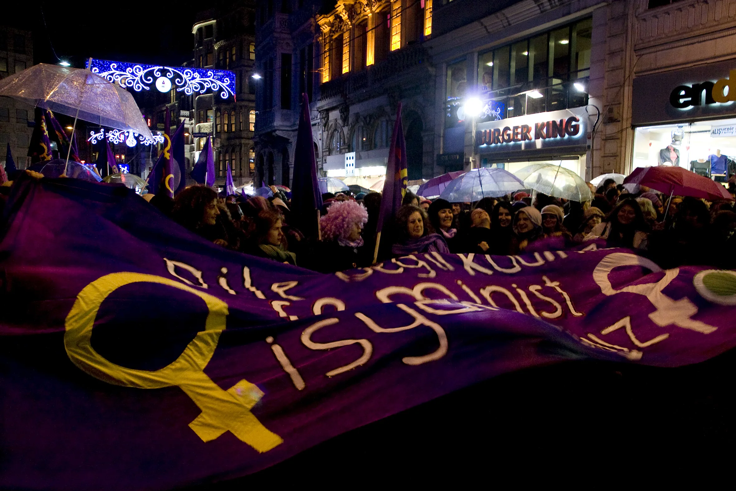 8 Mart Feminist Gece Yürüyüşü / 2012 / Foto: Gülşin Ketenci