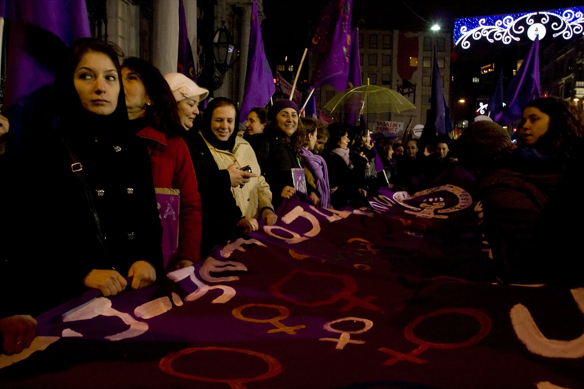 8 Mart Feminist Gece Yürüyüşü / 2012 / Foto: Gülşin Ketenci