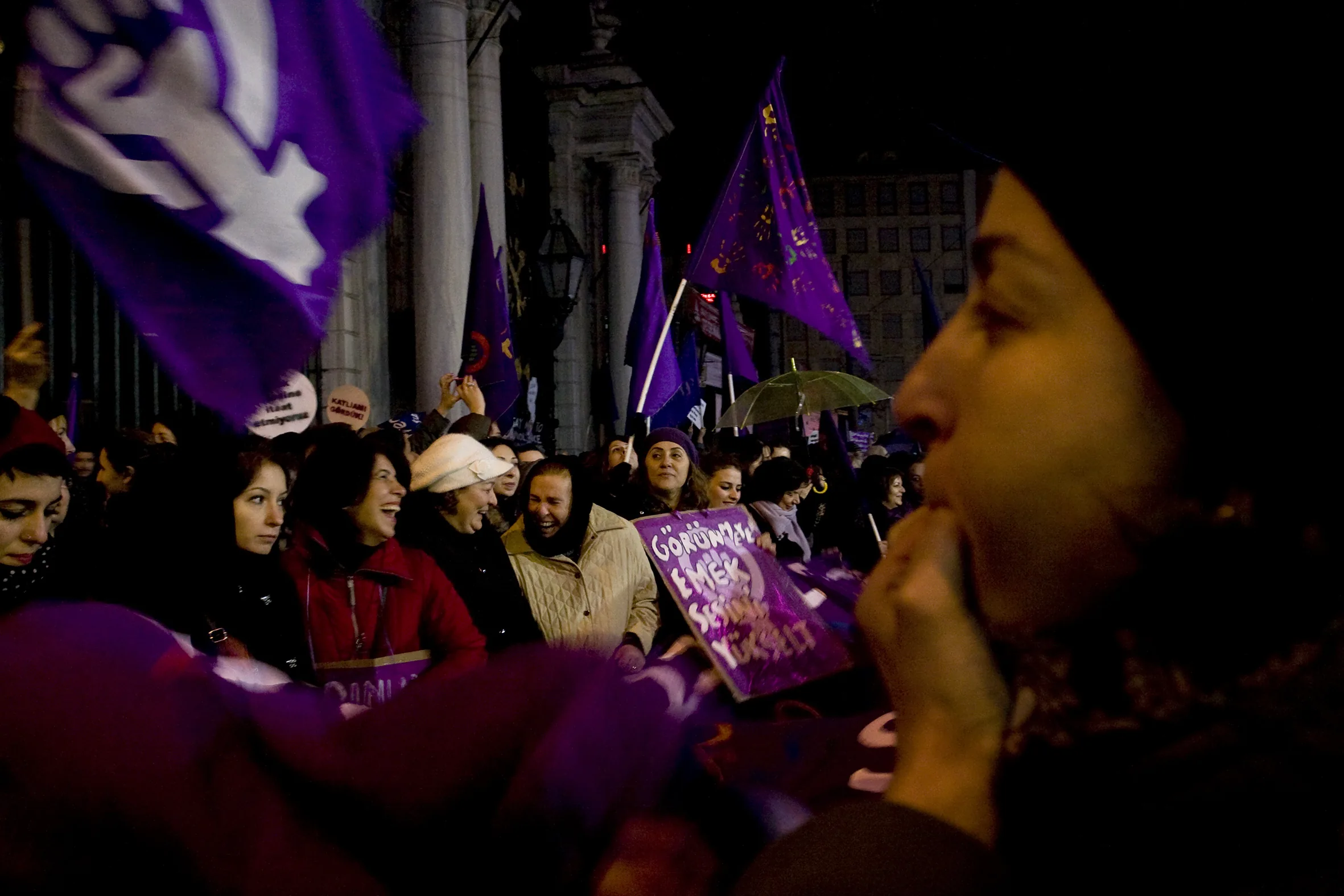 8 Mart Feminist Gece Yürüyüşü / 2012 / Foto: Gülşin Ketenci