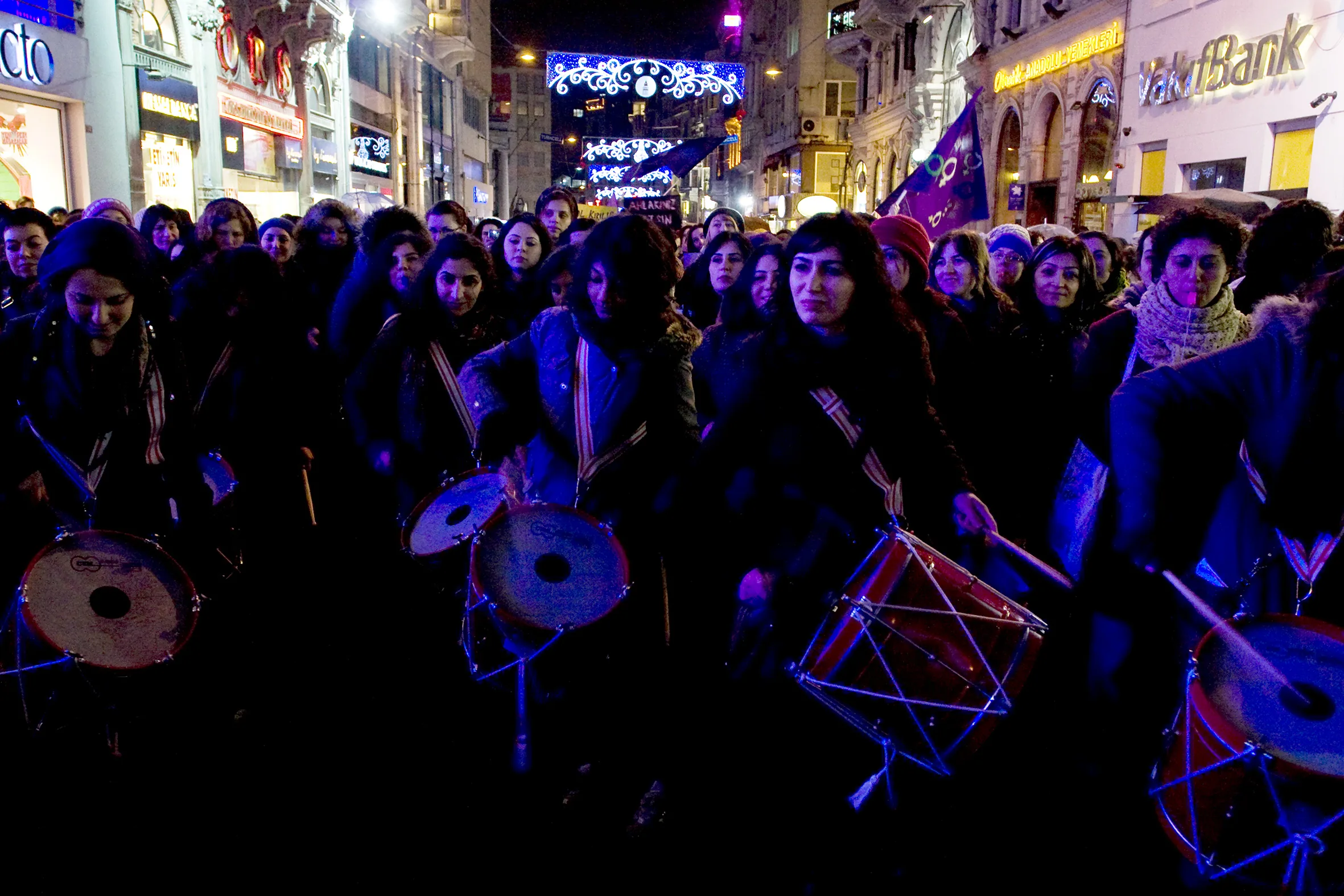 8 Mart Feminist Gece Yürüyüşü / 2012 / Foto: Gülşin Ketenci