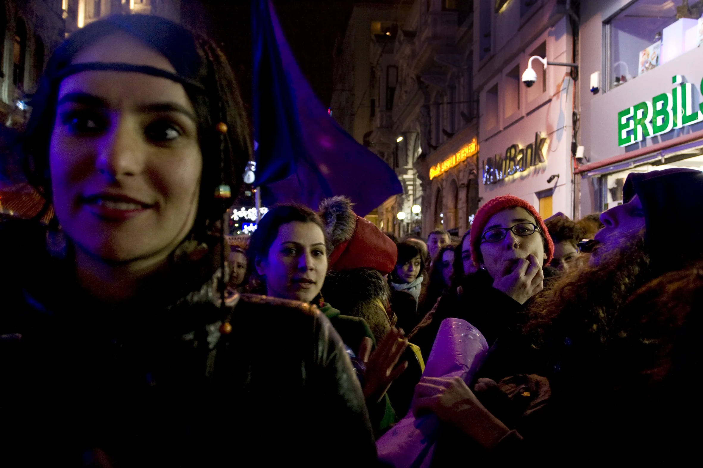 8 Mart Feminist Gece Yürüyüşü / 2012 / Foto: Gülşin Ketenci