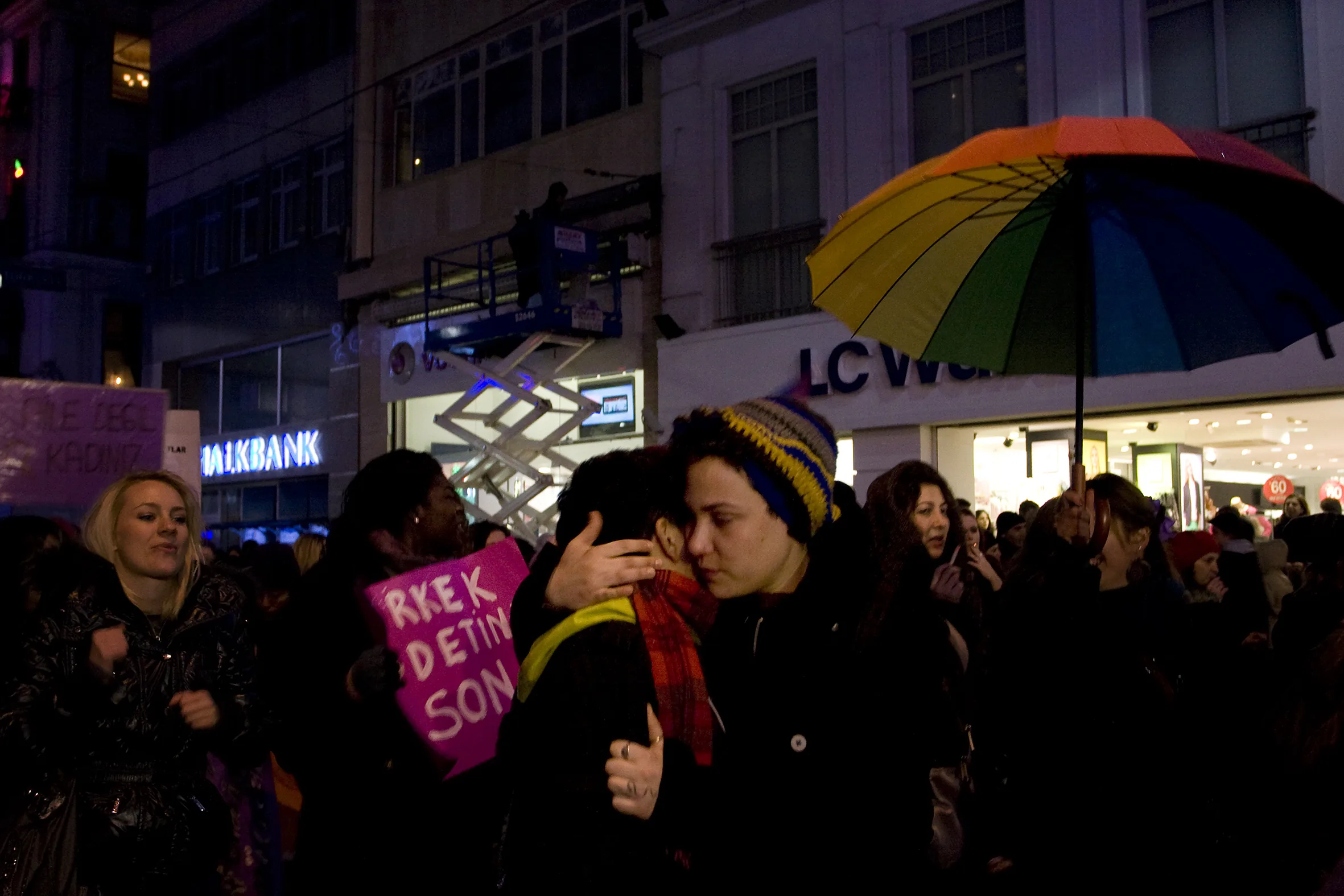 8 Mart Feminist Gece Yürüyüşü / 2012 / Foto: Gülşin Ketenci