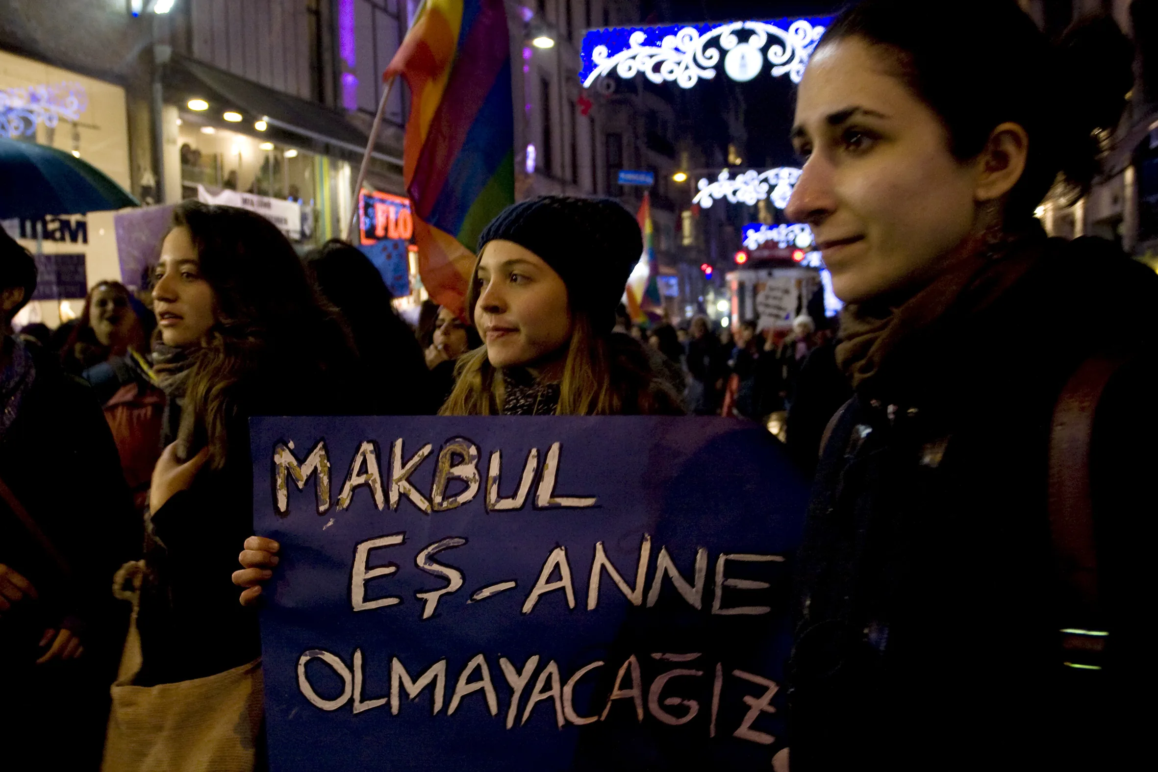 8 Mart Feminist Gece Yürüyüşü / 2012 / Foto: Gülşin Ketenci