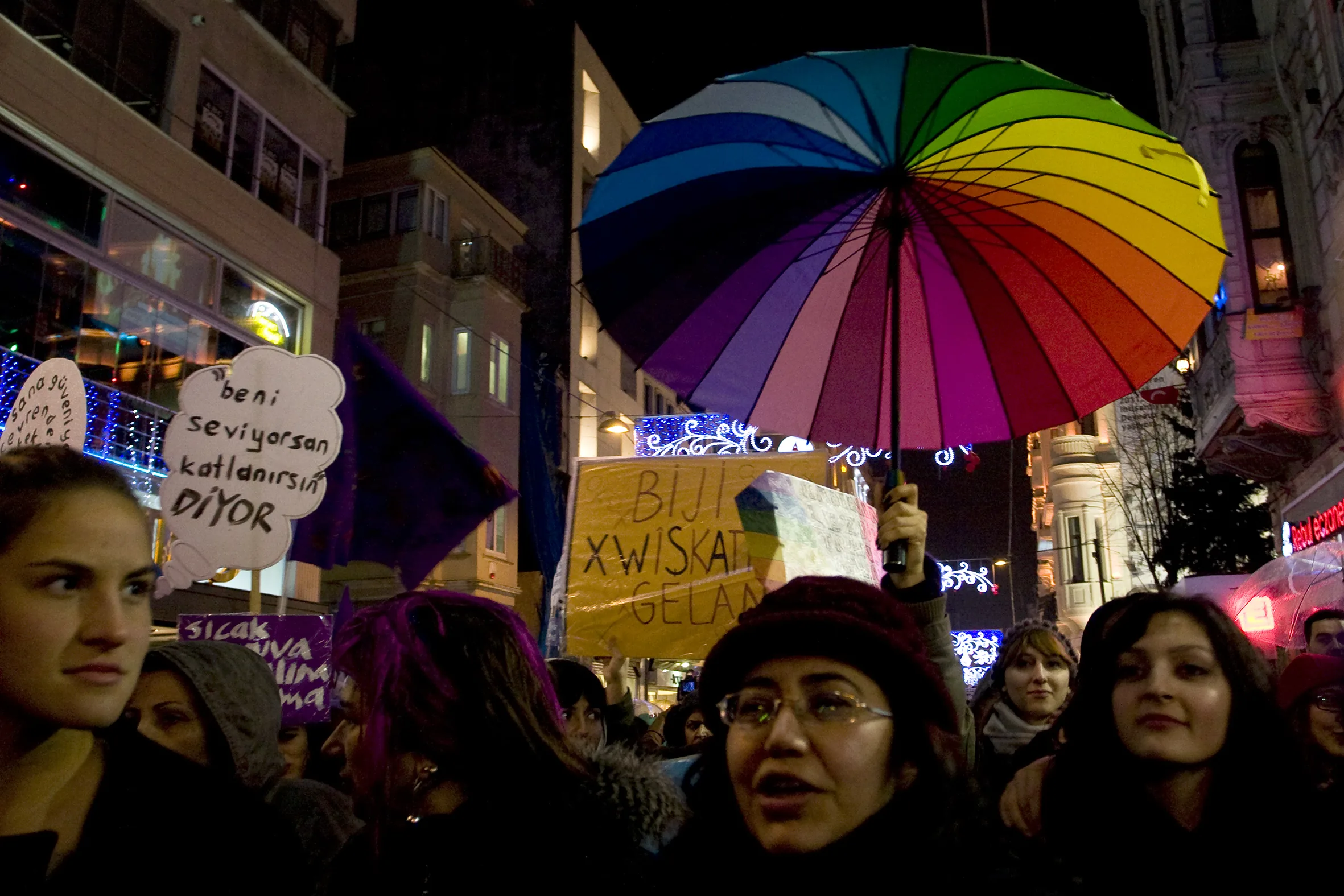 8 Mart Feminist Gece Yürüyüşü / 2012 / Foto: Gülşin Ketenci